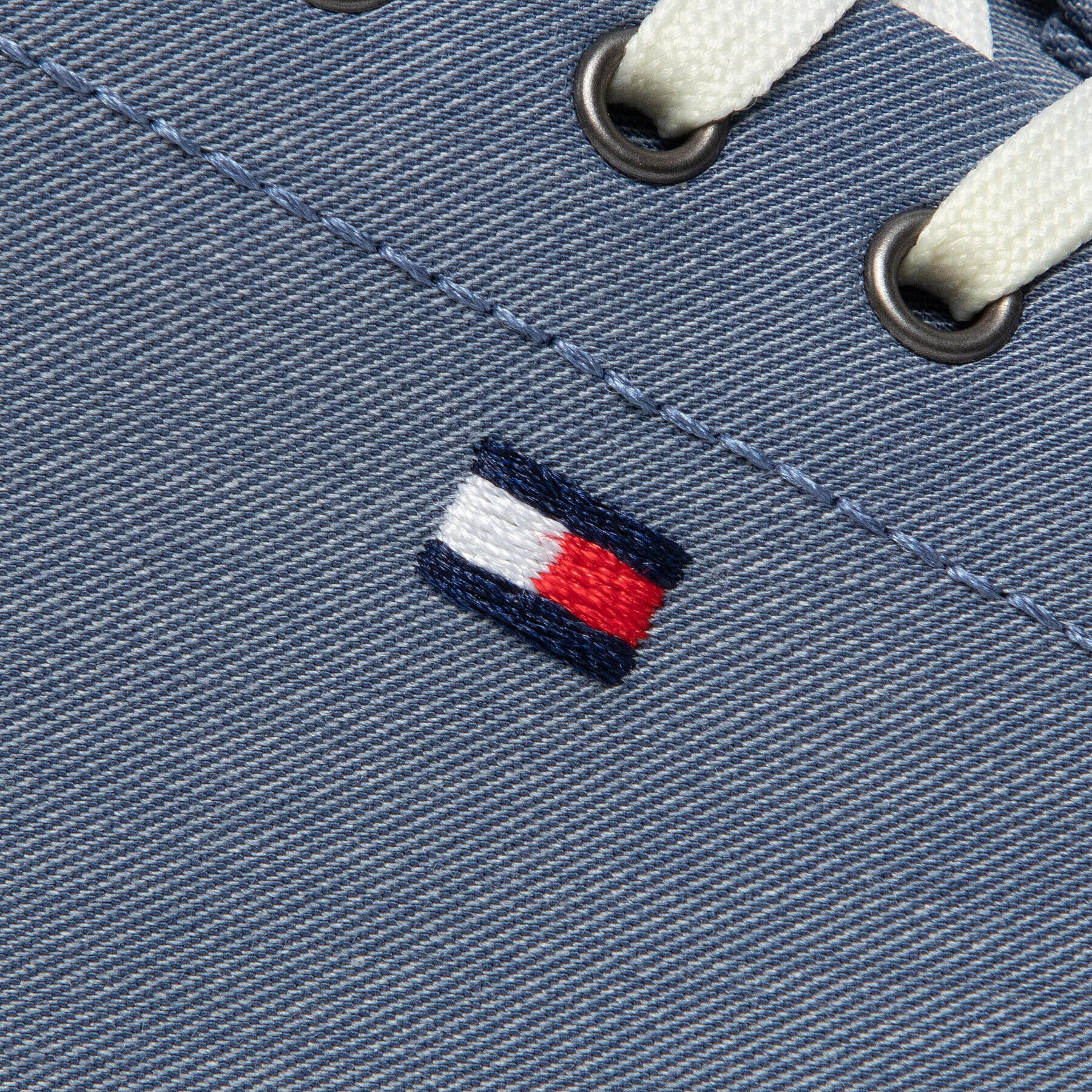 Tommy Hilfiger Сникърси Essential Chambray Vulc FM0FM03993 Син - Pepit.bg