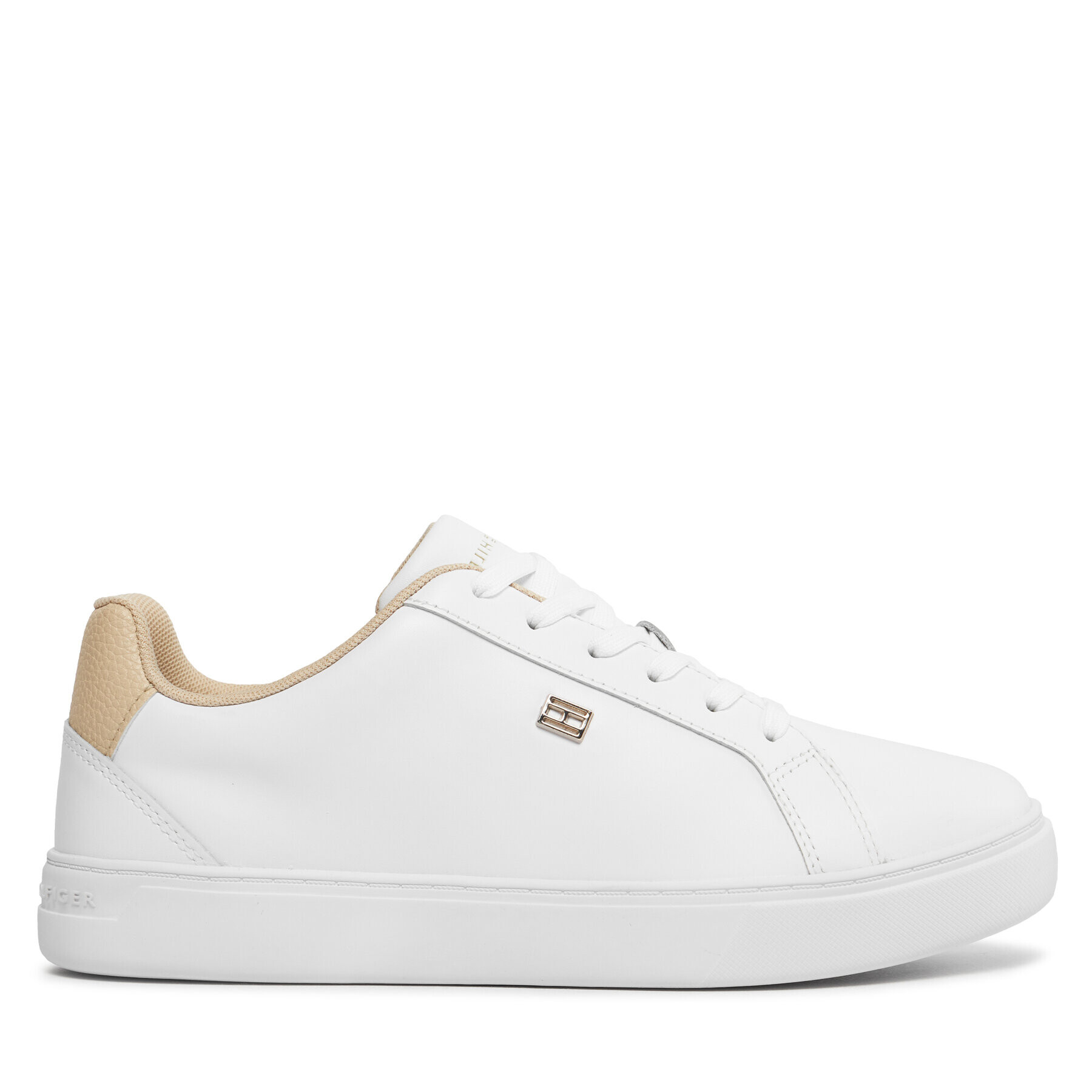 Tommy Hilfiger Сникърси Essential Court Sneaker FW0FW07686 Бял - Pepit.bg