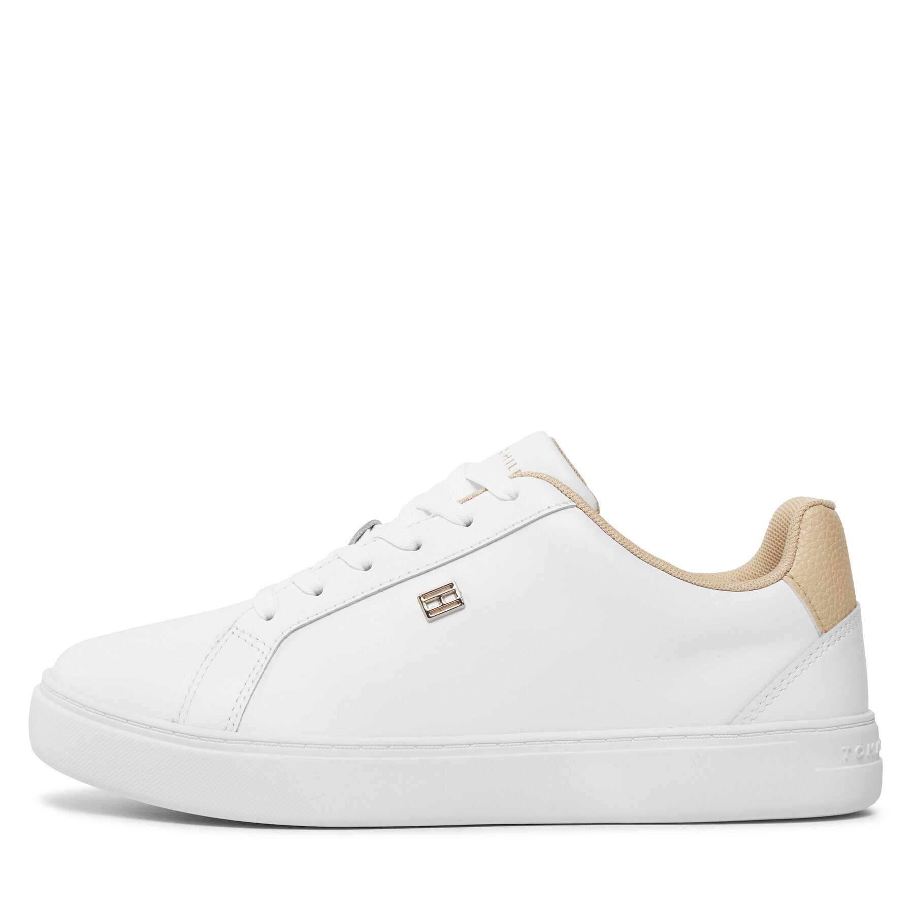 Tommy Hilfiger Сникърси Essential Court Sneaker FW0FW07686 Бял - Pepit.bg