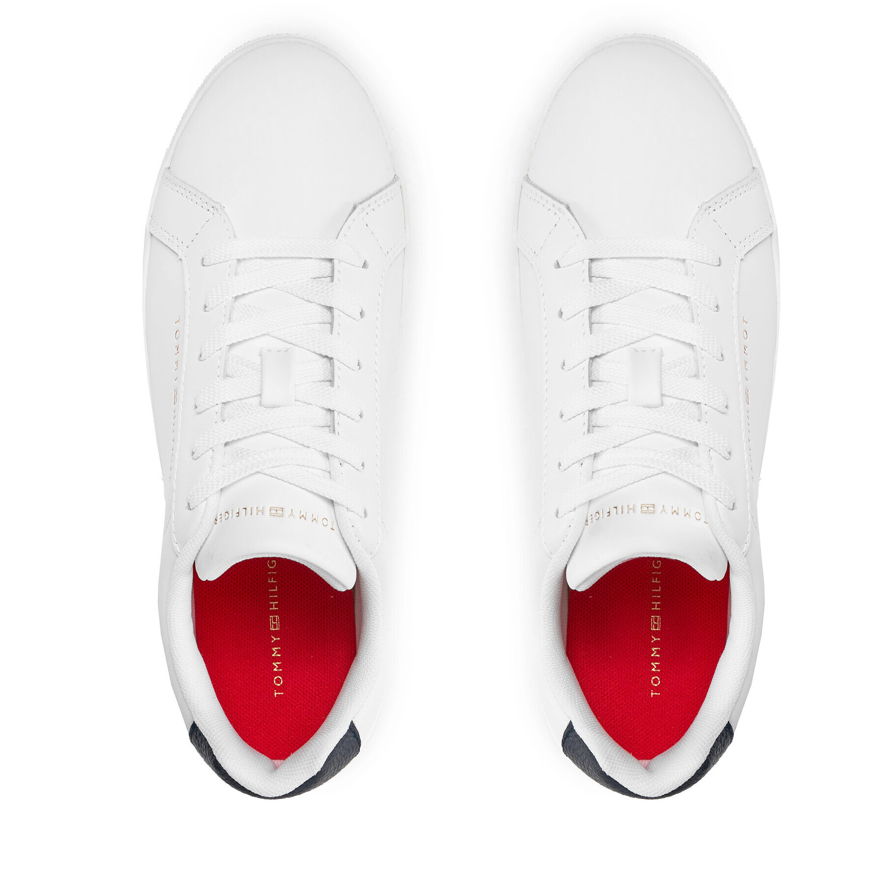 Tommy Hilfiger Сникърси Essential Cupsole Sneaker FW0FW07687 Бял - Pepit.bg