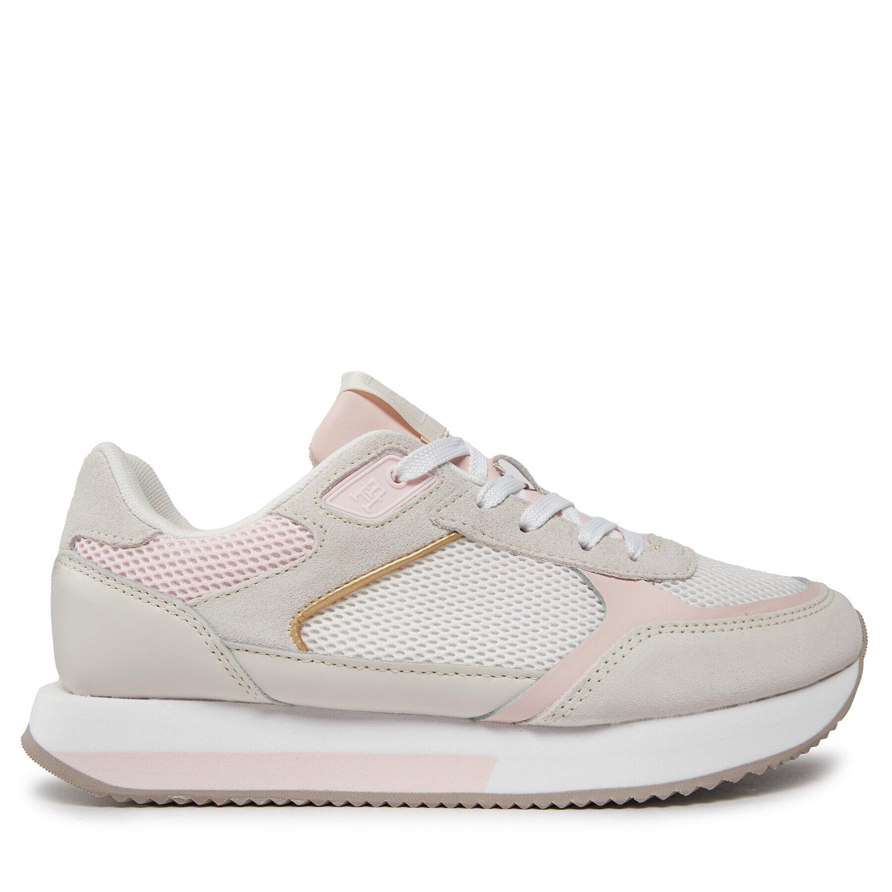 Tommy Hilfiger Сникърси Essential Elevated Runner FW0FW07700 Сив - Pepit.bg