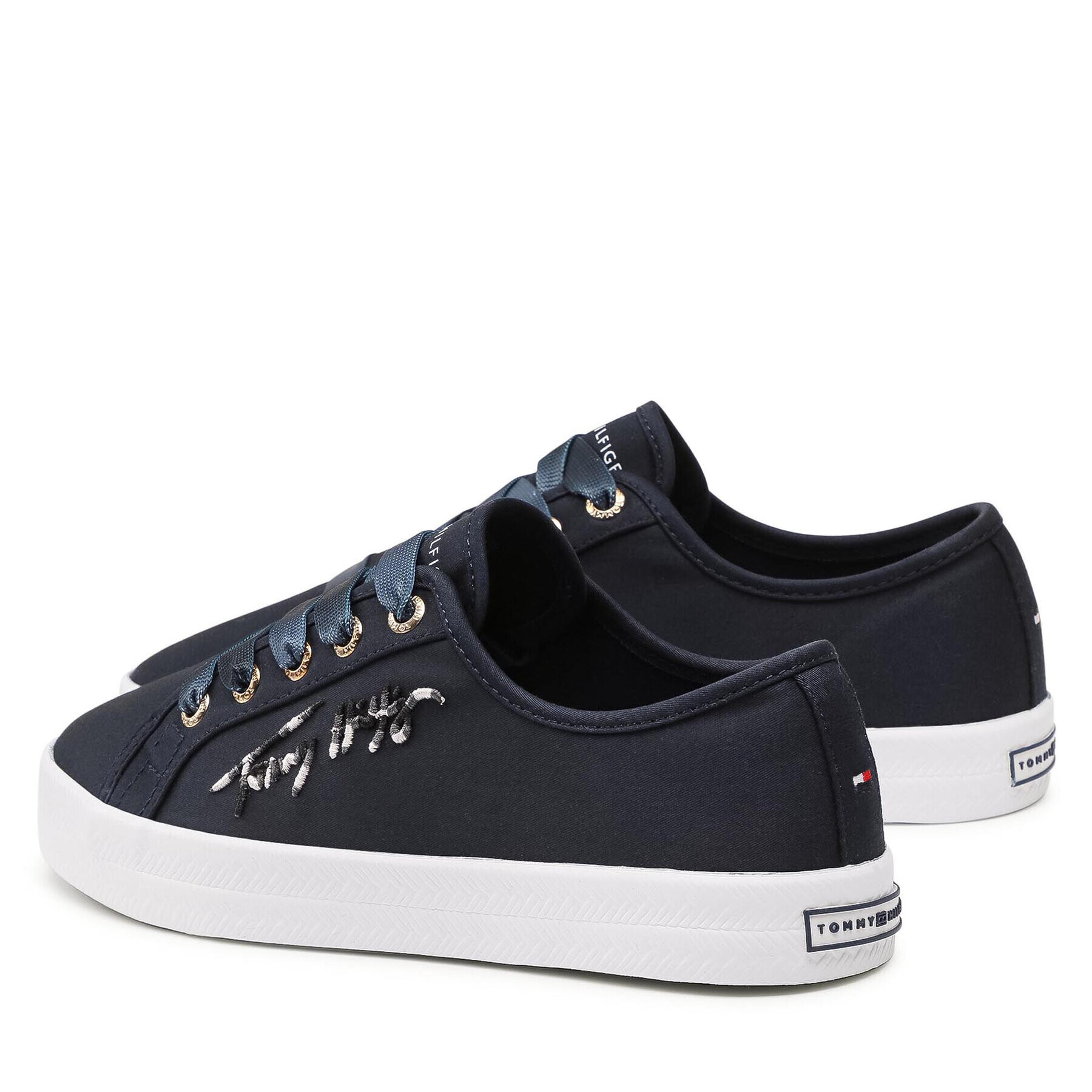 Tommy Hilfiger Сникърси Essential Gradient Sneaker FW0FW05802 Тъмносин - Pepit.bg