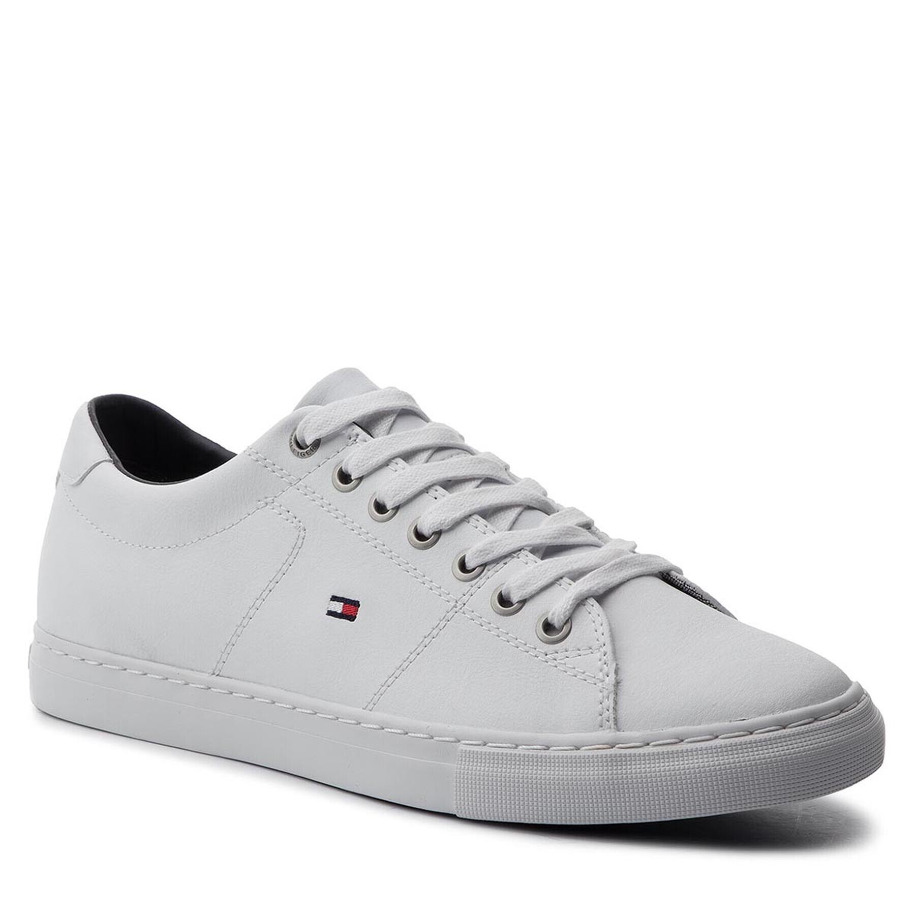 Tommy Hilfiger Сникърси Essential Leather Sneaker FM0FM02157 Бял - Pepit.bg