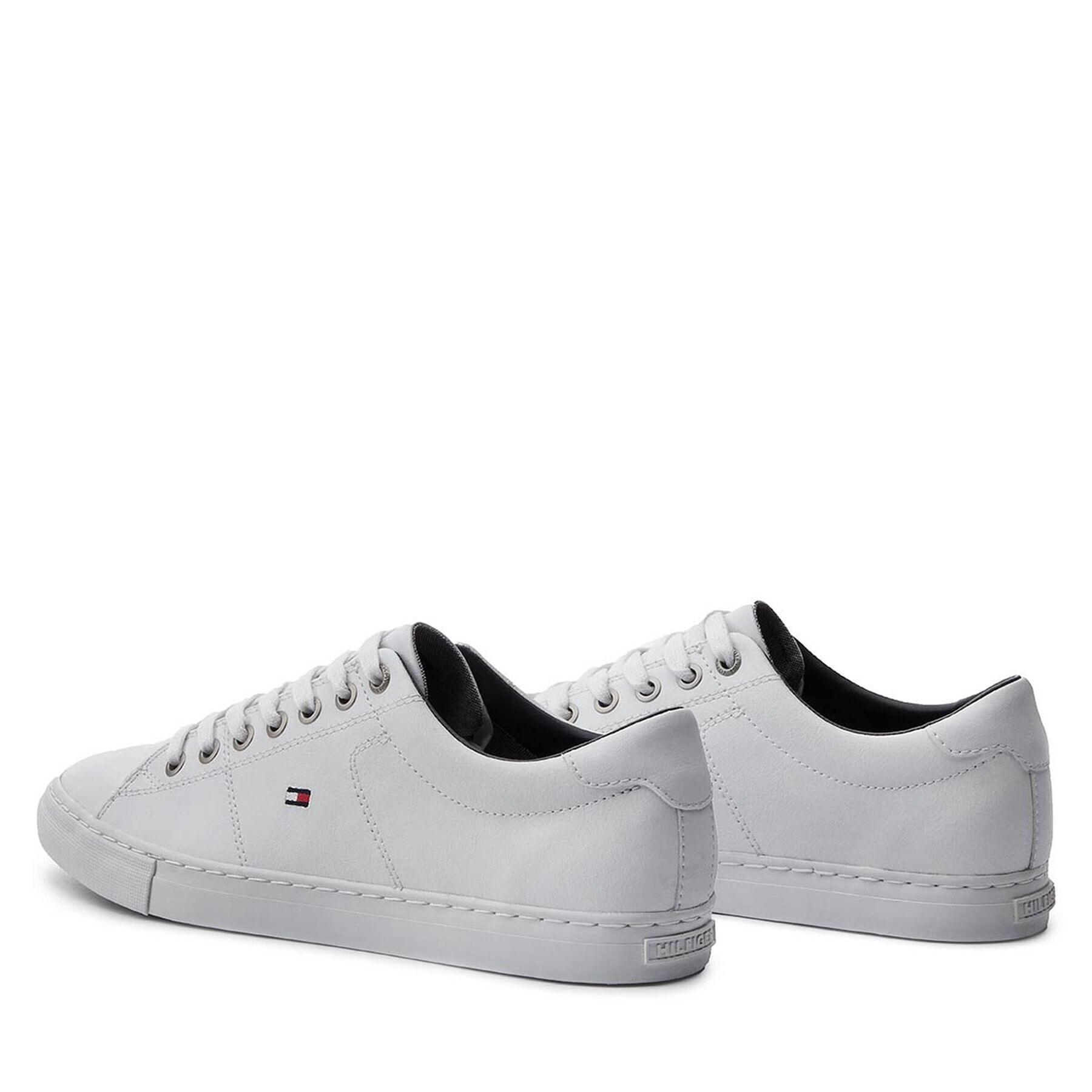 Tommy Hilfiger Сникърси Essential Leather Sneaker FM0FM02157 Бял - Pepit.bg