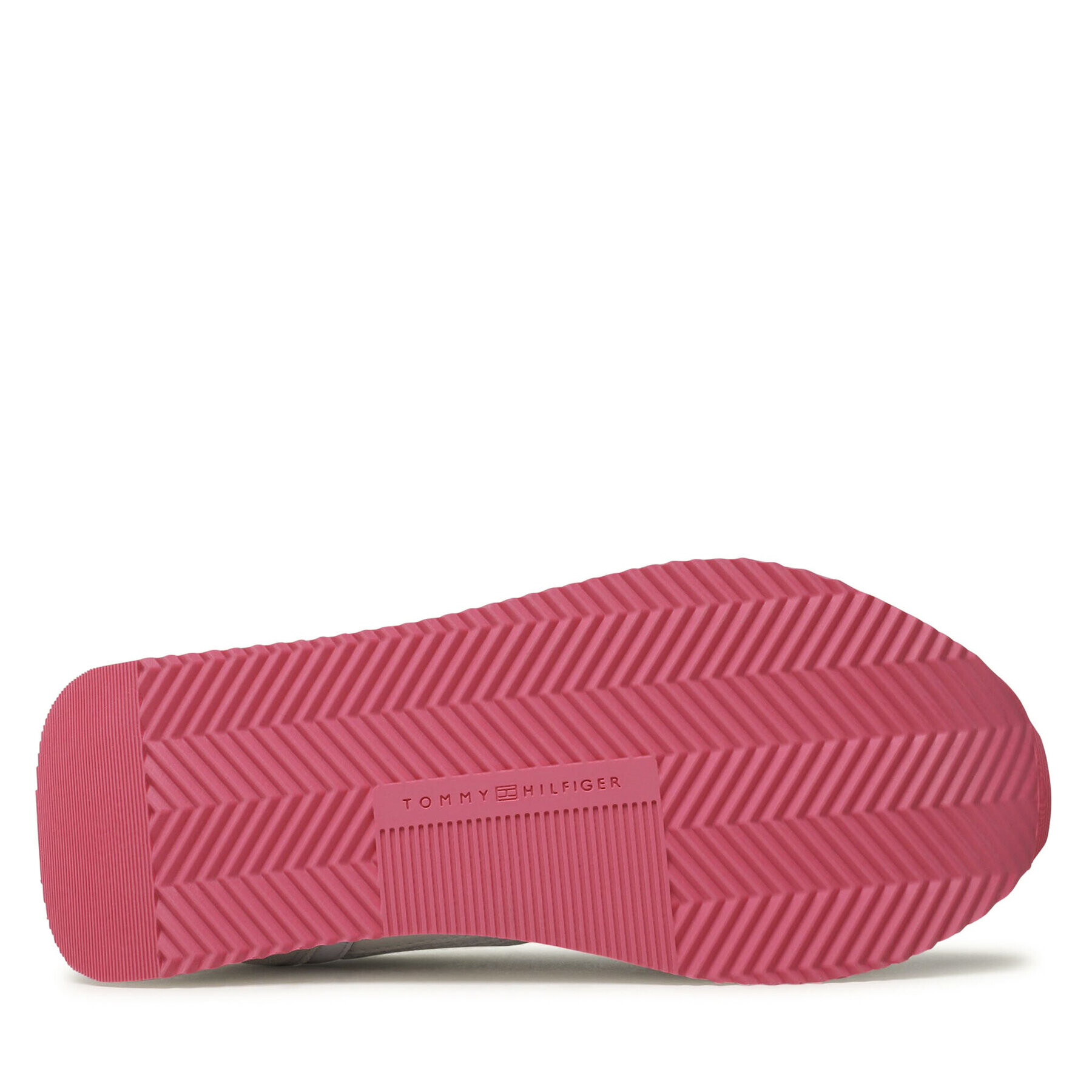 Tommy Hilfiger Сникърси Essential Mesh Runner FW0FW07381 Бял - Pepit.bg