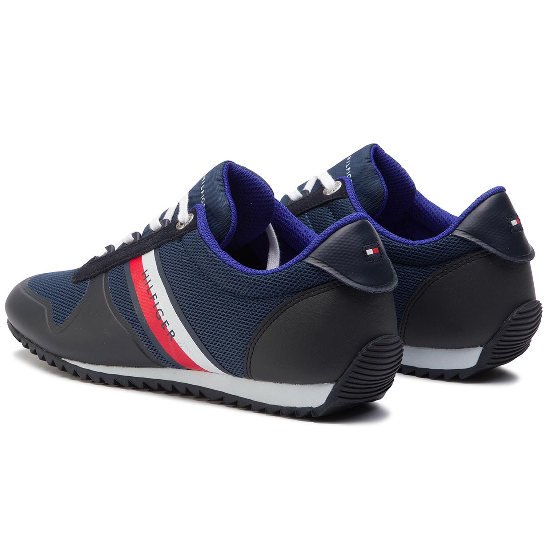 Tommy Hilfiger Сникърси Essential Modern Mesh Runner FM0FM02270 Тъмносин - Pepit.bg