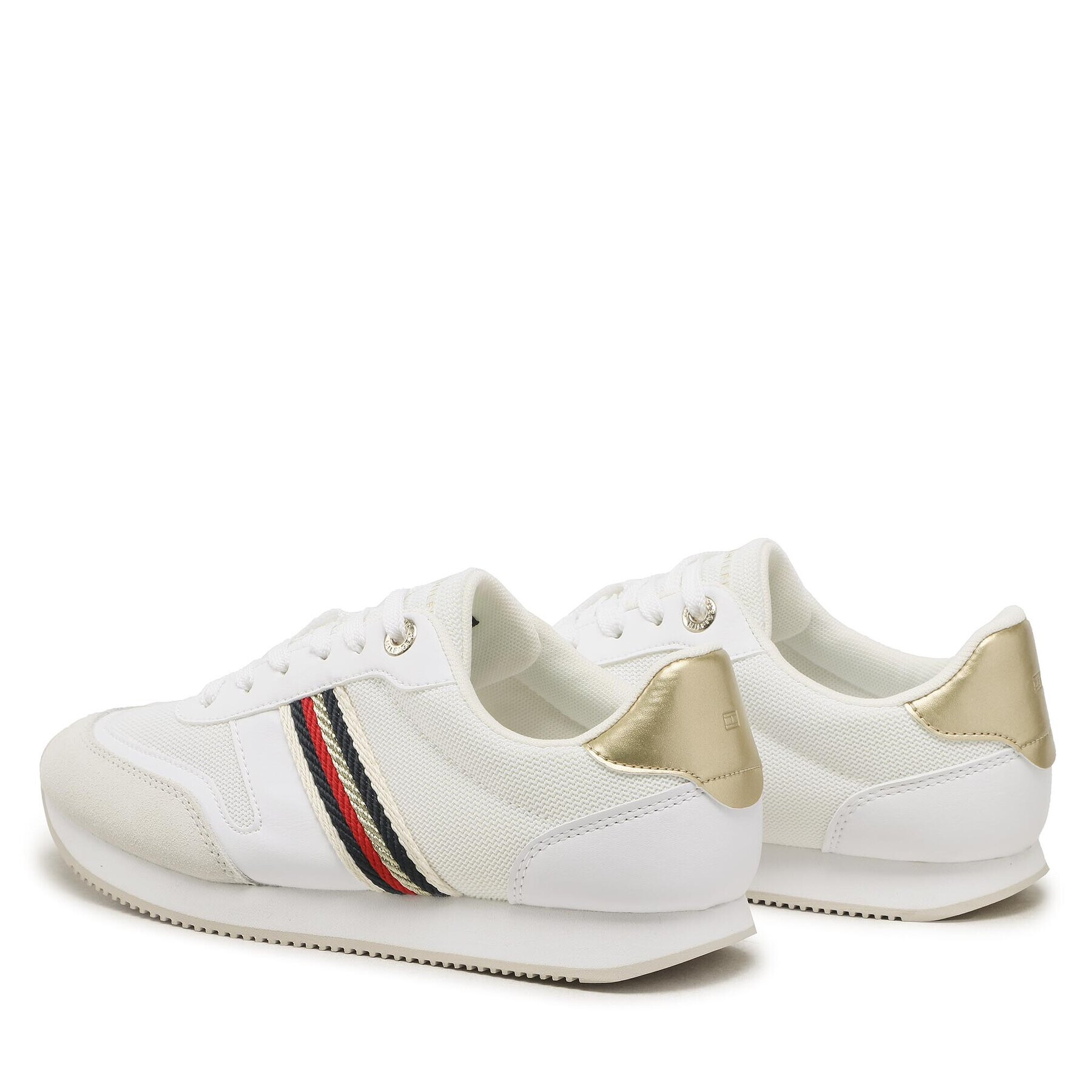 Tommy Hilfiger Сникърси Essential Runner FW0FW07163 Бял - Pepit.bg