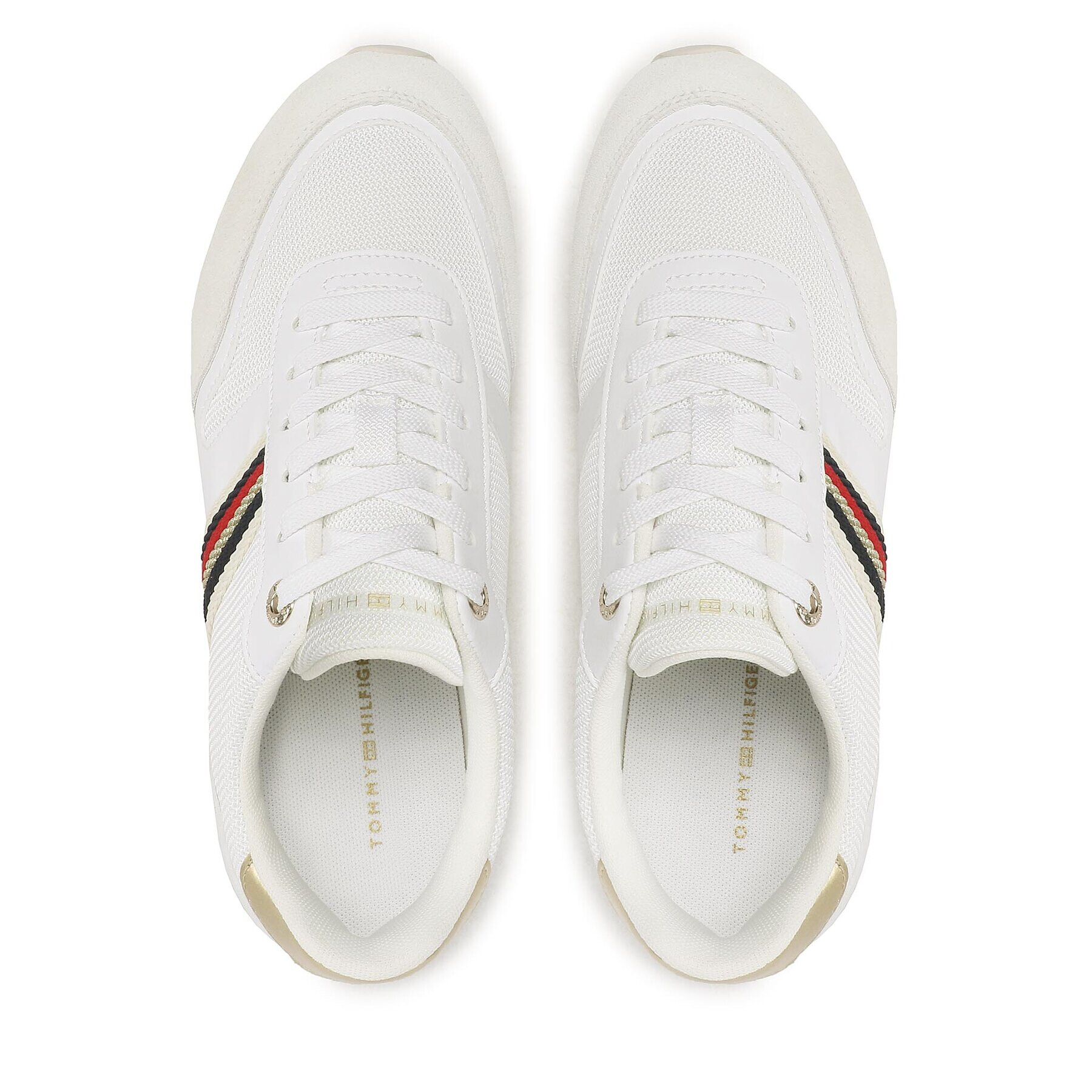 Tommy Hilfiger Сникърси Essential Runner FW0FW07163 Бял - Pepit.bg