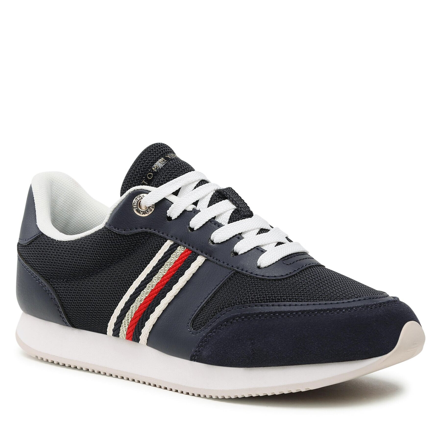 Tommy Hilfiger Сникърси Essential Runner FW0FW07163 Тъмносин - Pepit.bg