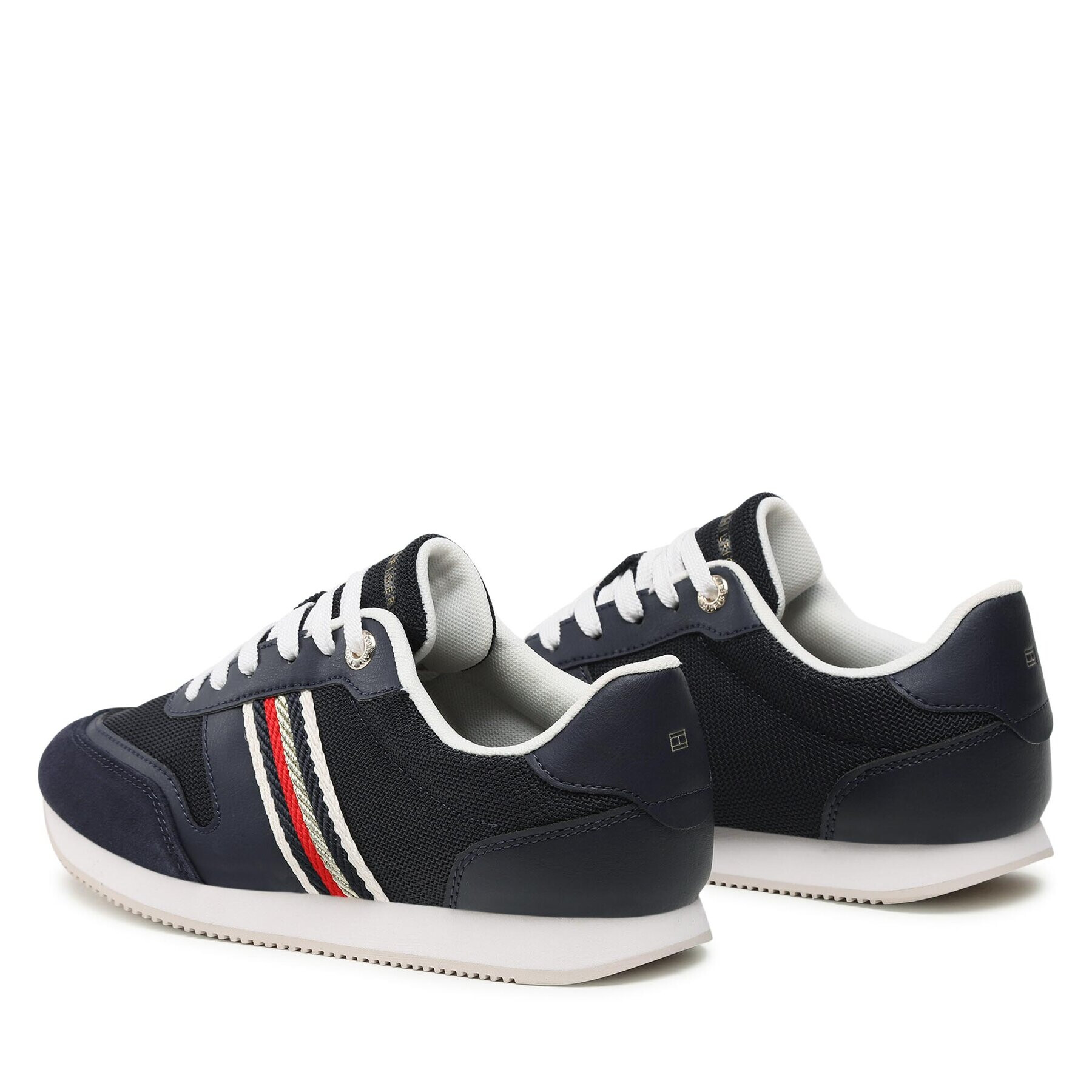 Tommy Hilfiger Сникърси Essential Runner FW0FW07163 Тъмносин - Pepit.bg