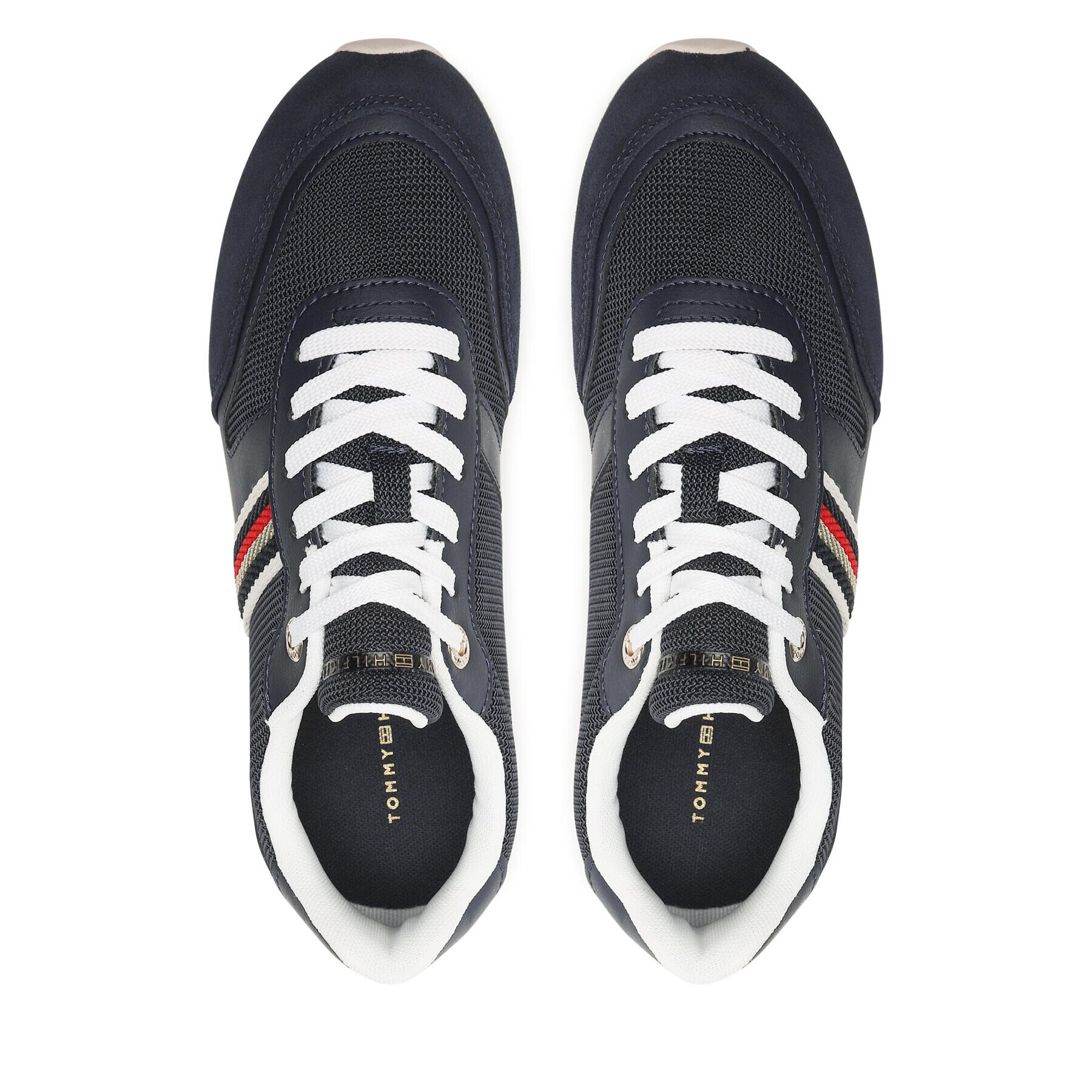 Tommy Hilfiger Сникърси Essential Runner FW0FW07163 Тъмносин - Pepit.bg