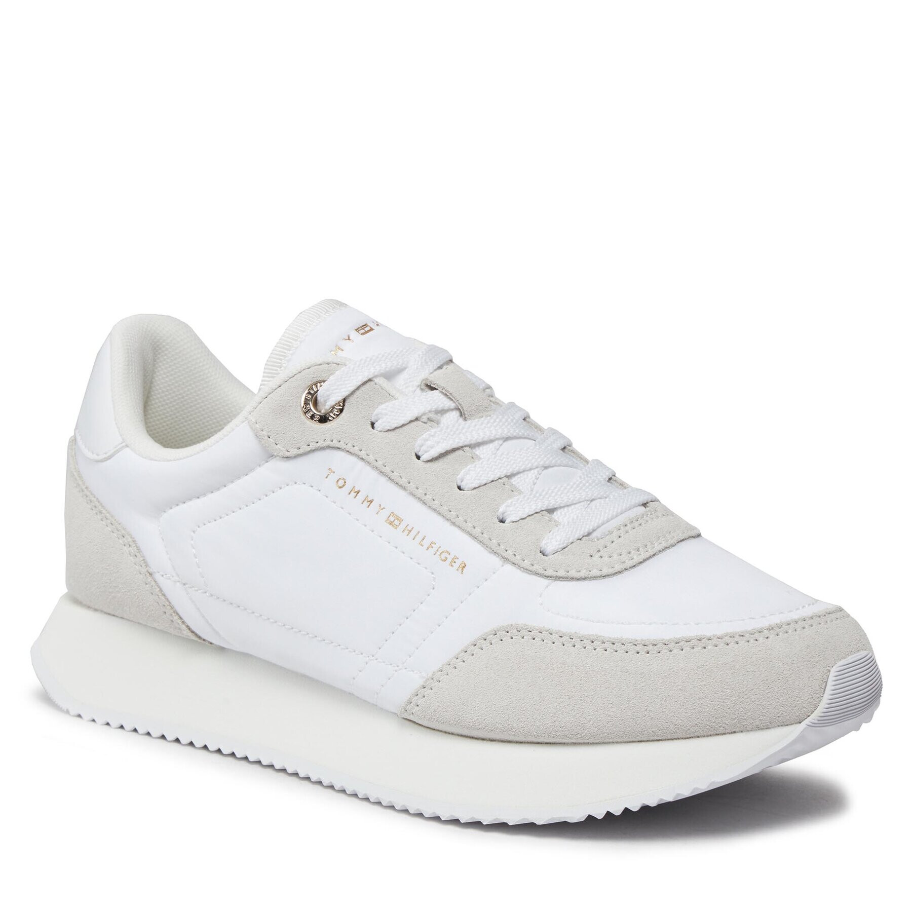 Tommy Hilfiger Сникърси Essential Runner FW0FW07681 Бял - Pepit.bg