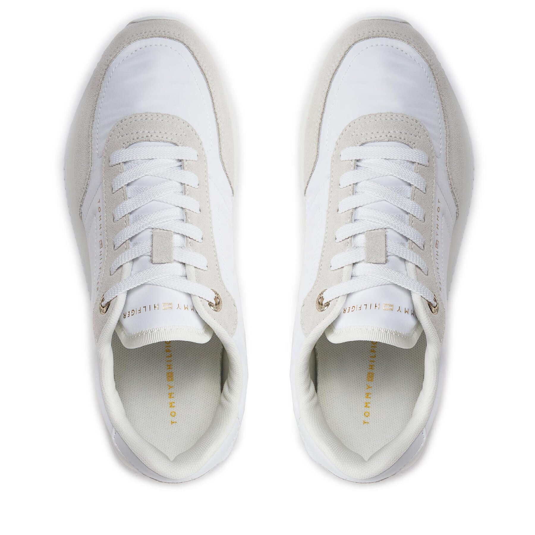 Tommy Hilfiger Сникърси Essential Runner FW0FW07681 Бял - Pepit.bg