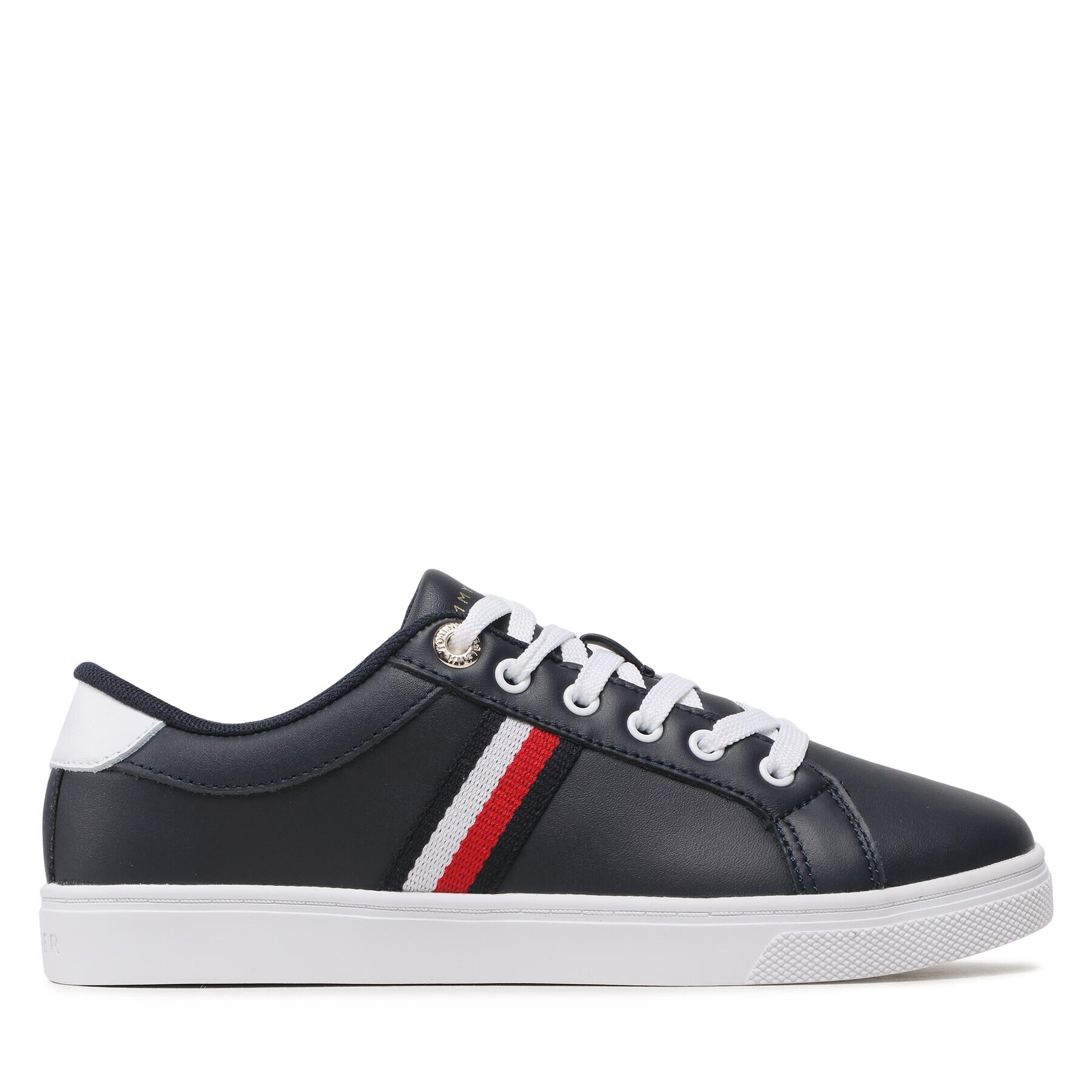 Tommy Hilfiger Сникърси Essential Webbing Cupsole FW0FW07378 Тъмносин - Pepit.bg