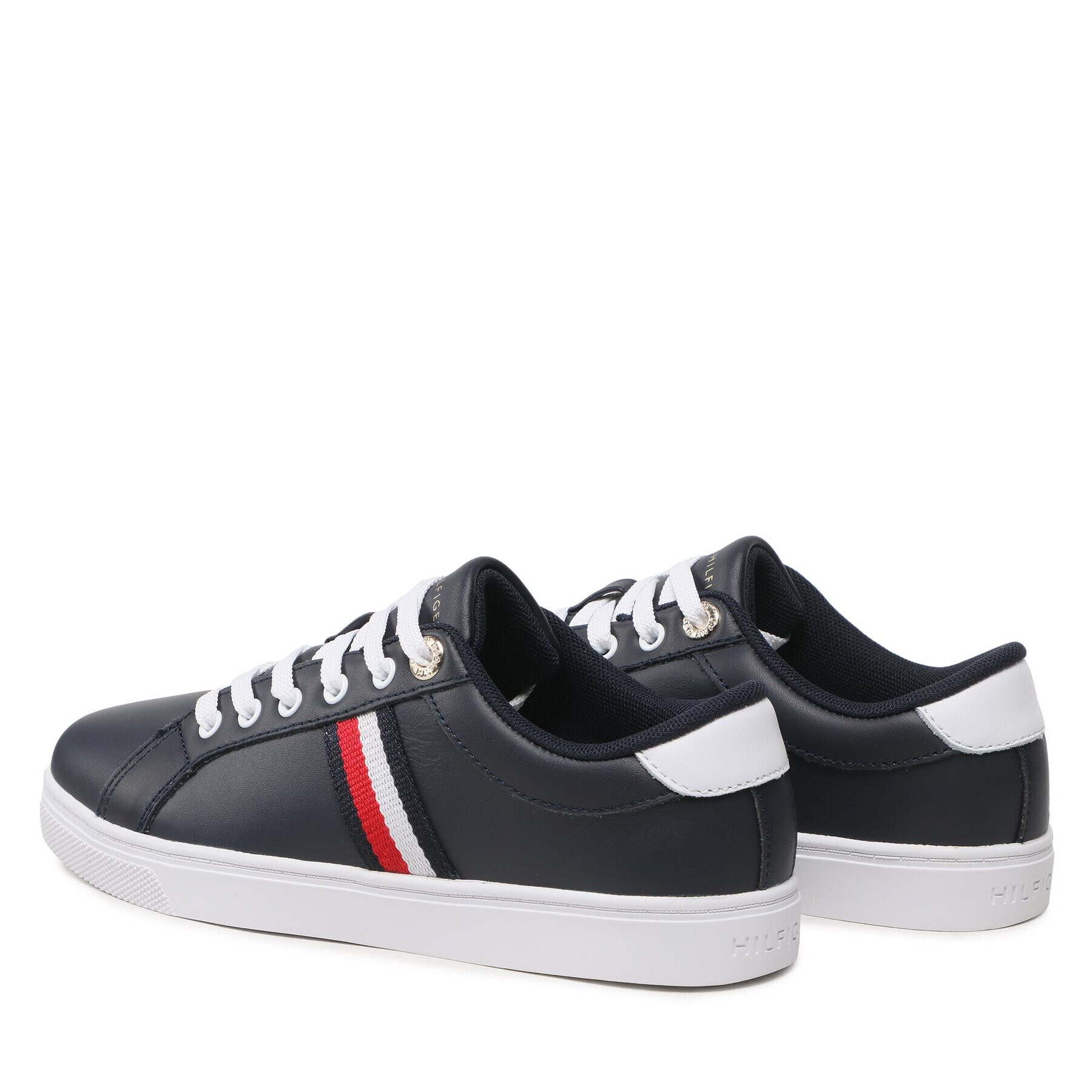 Tommy Hilfiger Сникърси Essential Webbing Cupsole FW0FW07378 Тъмносин - Pepit.bg