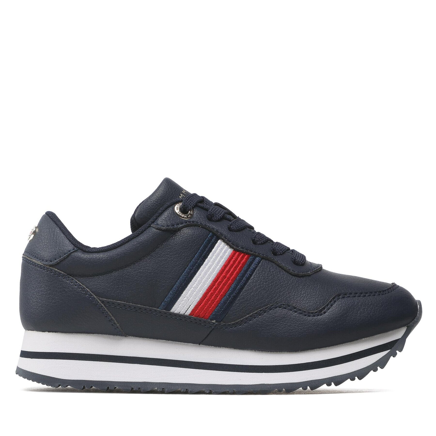 Tommy Hilfiger Сникърси Essential Webbing Runner FW0FW06911 Тъмносин - Pepit.bg