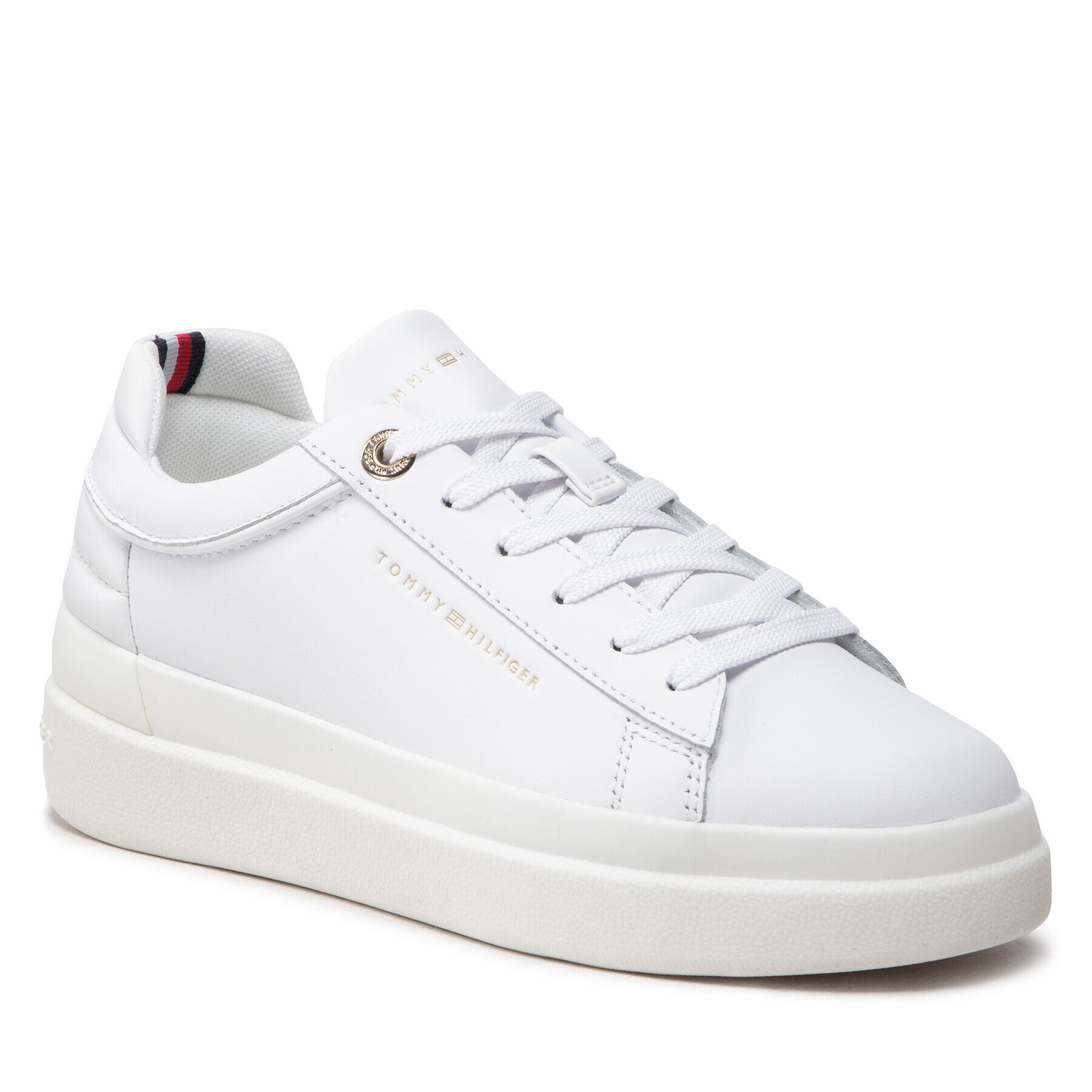 Tommy Hilfiger Сникърси Feminine Elevated Sneaker FW0FW06511 Бял - Pepit.bg