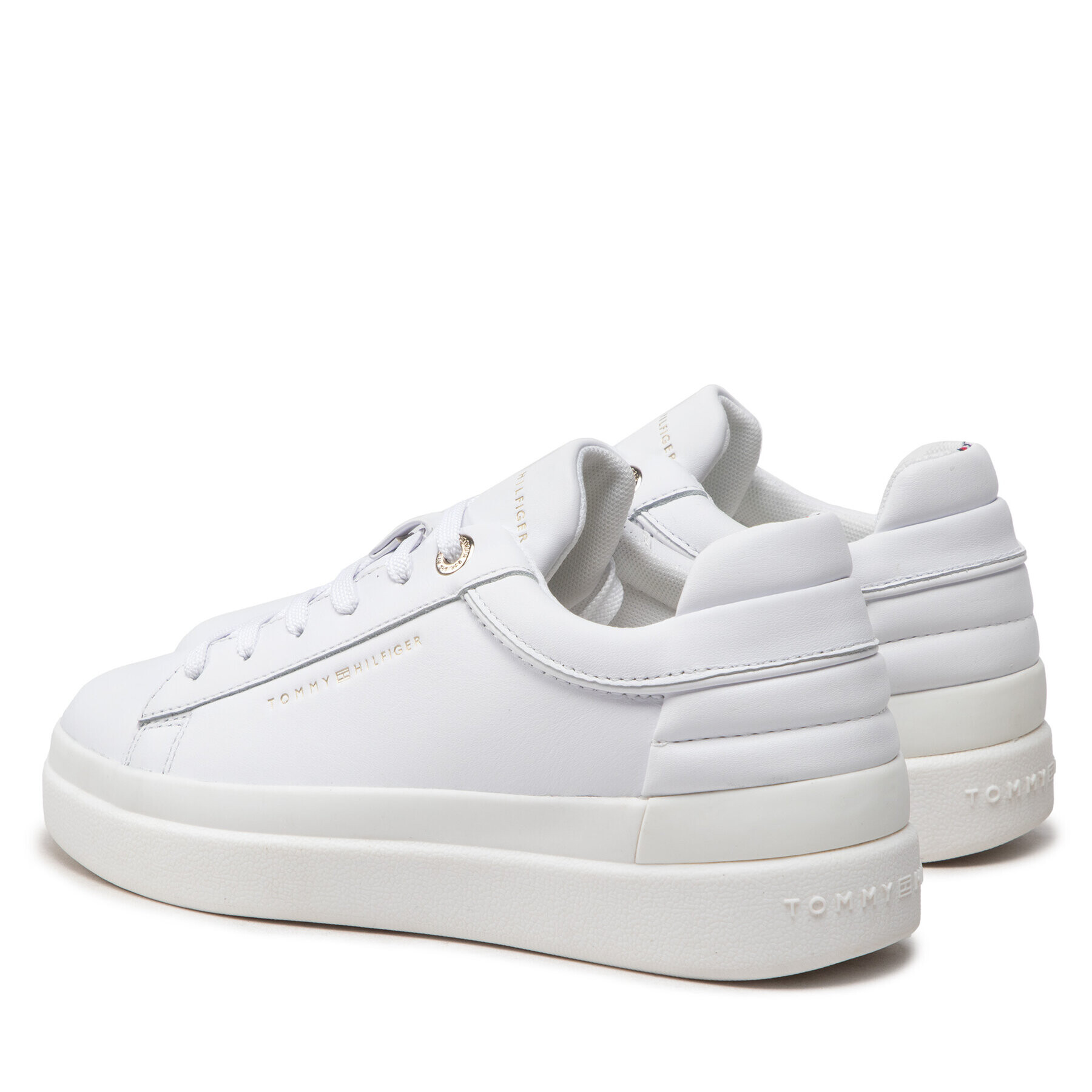 Tommy Hilfiger Сникърси Feminine Elevated Sneaker FW0FW06511 Бял - Pepit.bg