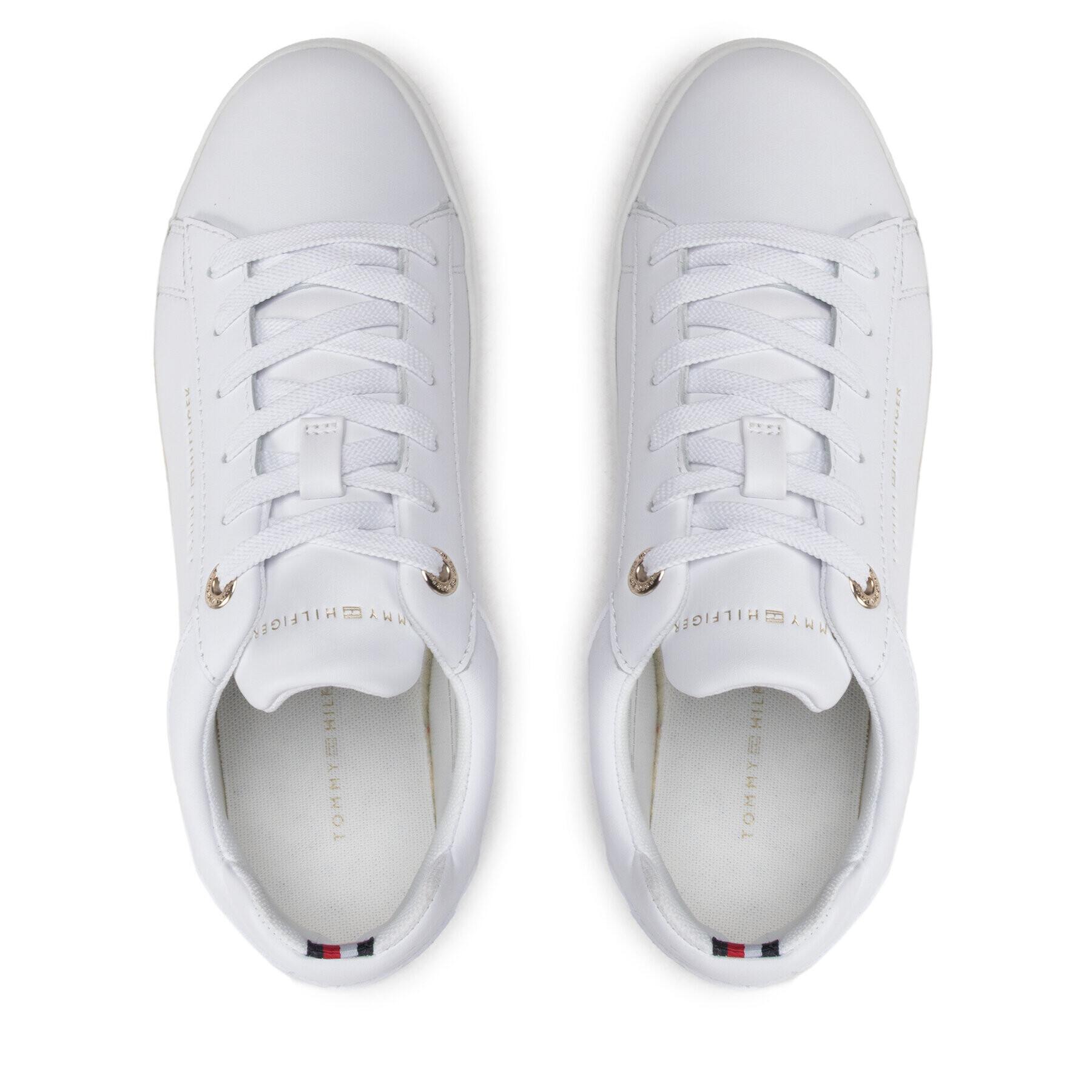 Tommy Hilfiger Сникърси Feminine Elevated Sneaker FW0FW06511 Бял - Pepit.bg