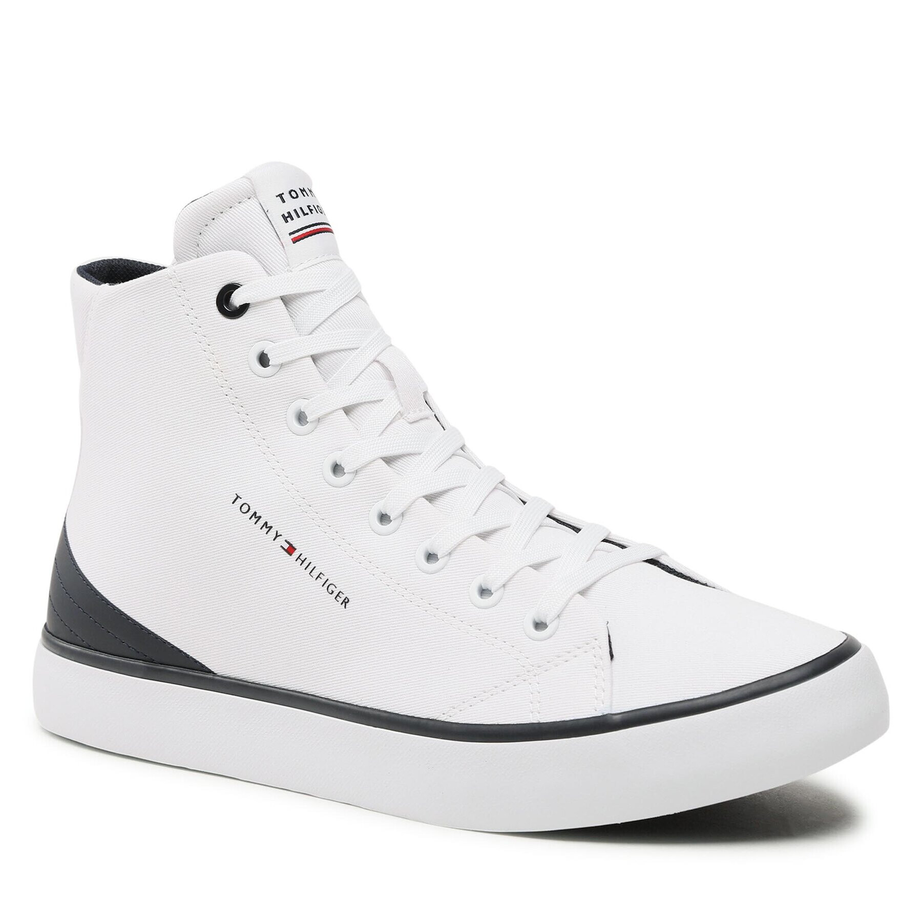Tommy Hilfiger Сникърси Hi Vulc Core Canvas FM0FM04729 Бял - Pepit.bg