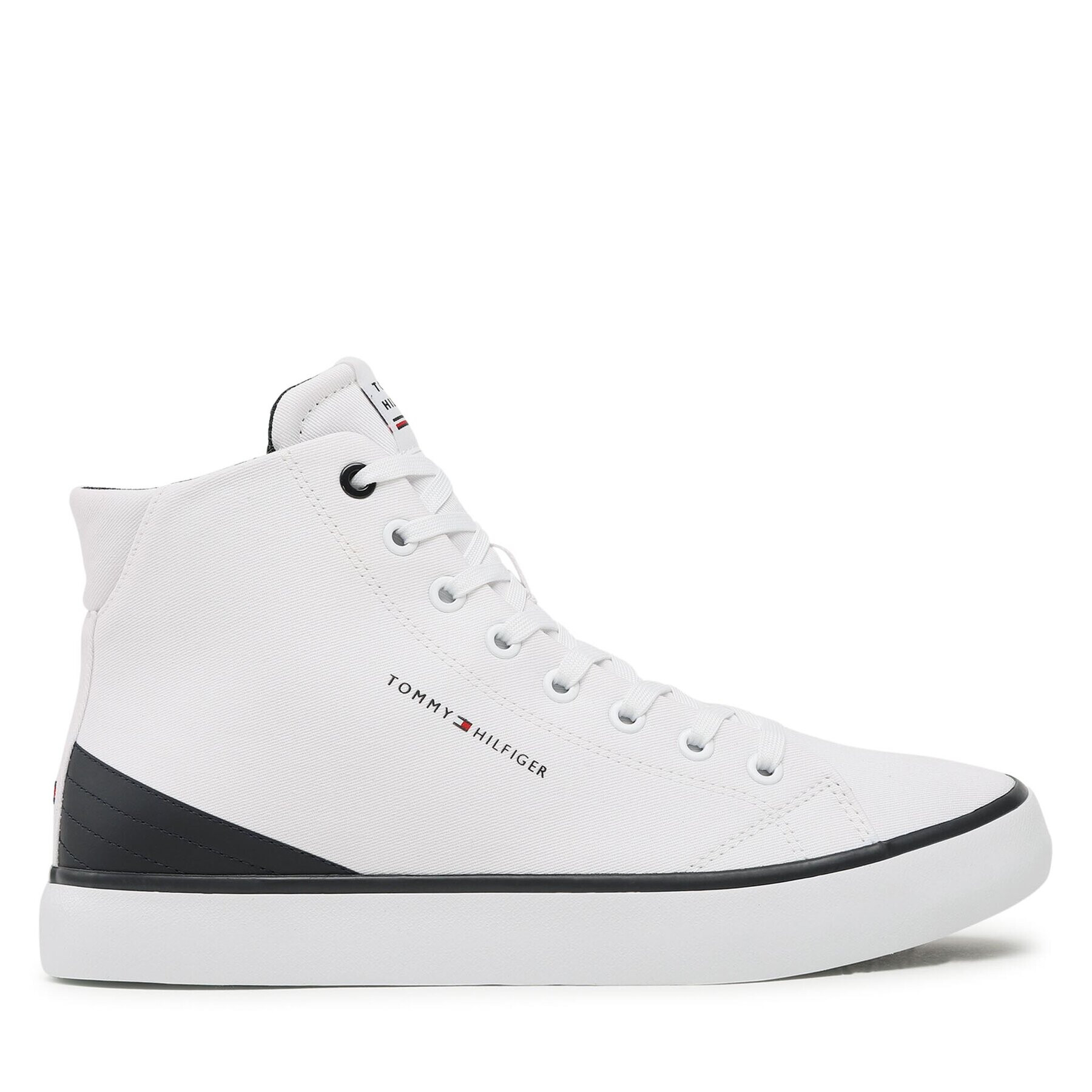Tommy Hilfiger Сникърси Hi Vulc Core Canvas FM0FM04729 Бял - Pepit.bg