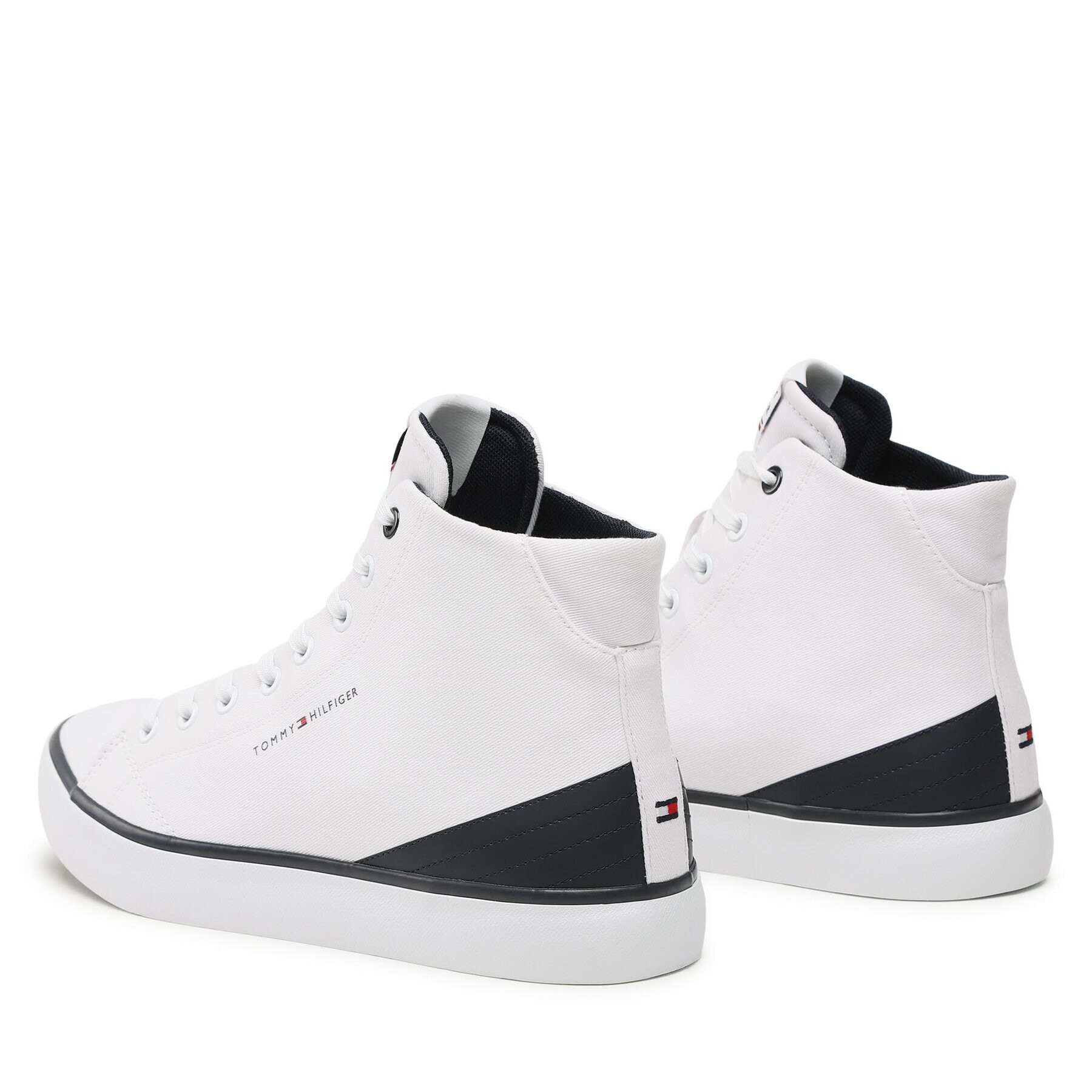 Tommy Hilfiger Сникърси Hi Vulc Core Canvas FM0FM04729 Бял - Pepit.bg