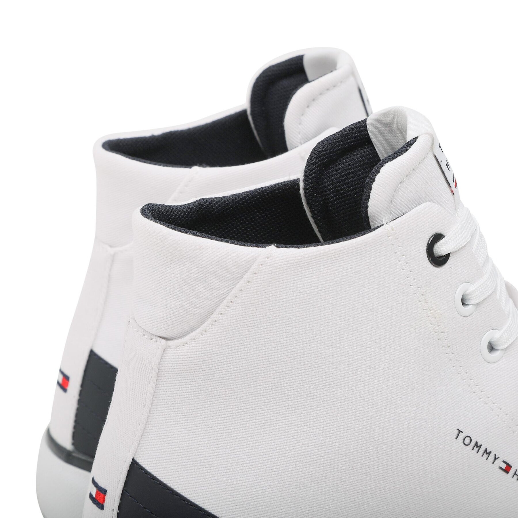 Tommy Hilfiger Сникърси Hi Vulc Core Canvas FM0FM04729 Бял - Pepit.bg