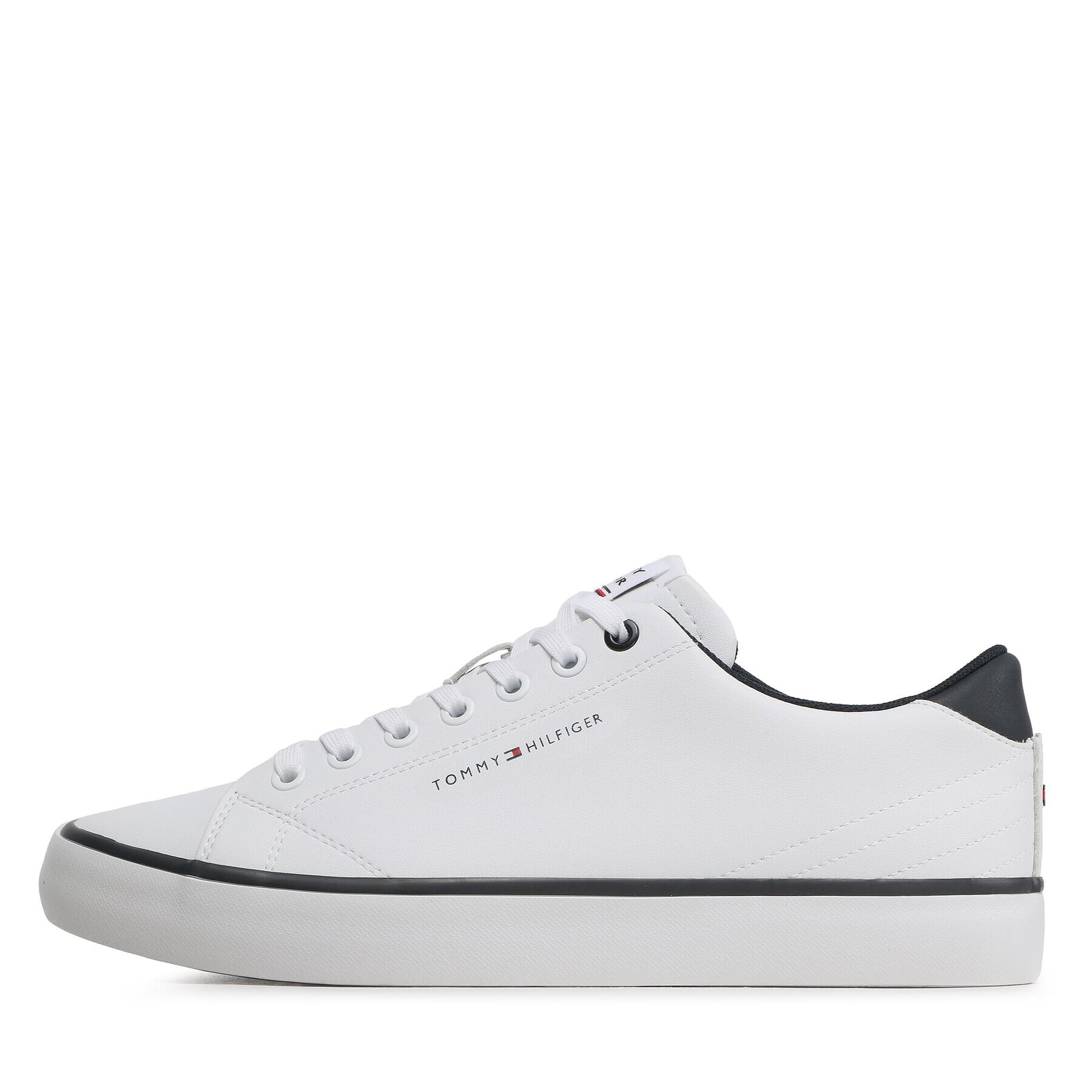 Tommy Hilfiger Сникърси Hi Vulc Core Low Leather FM0FM04731 Бял - Pepit.bg