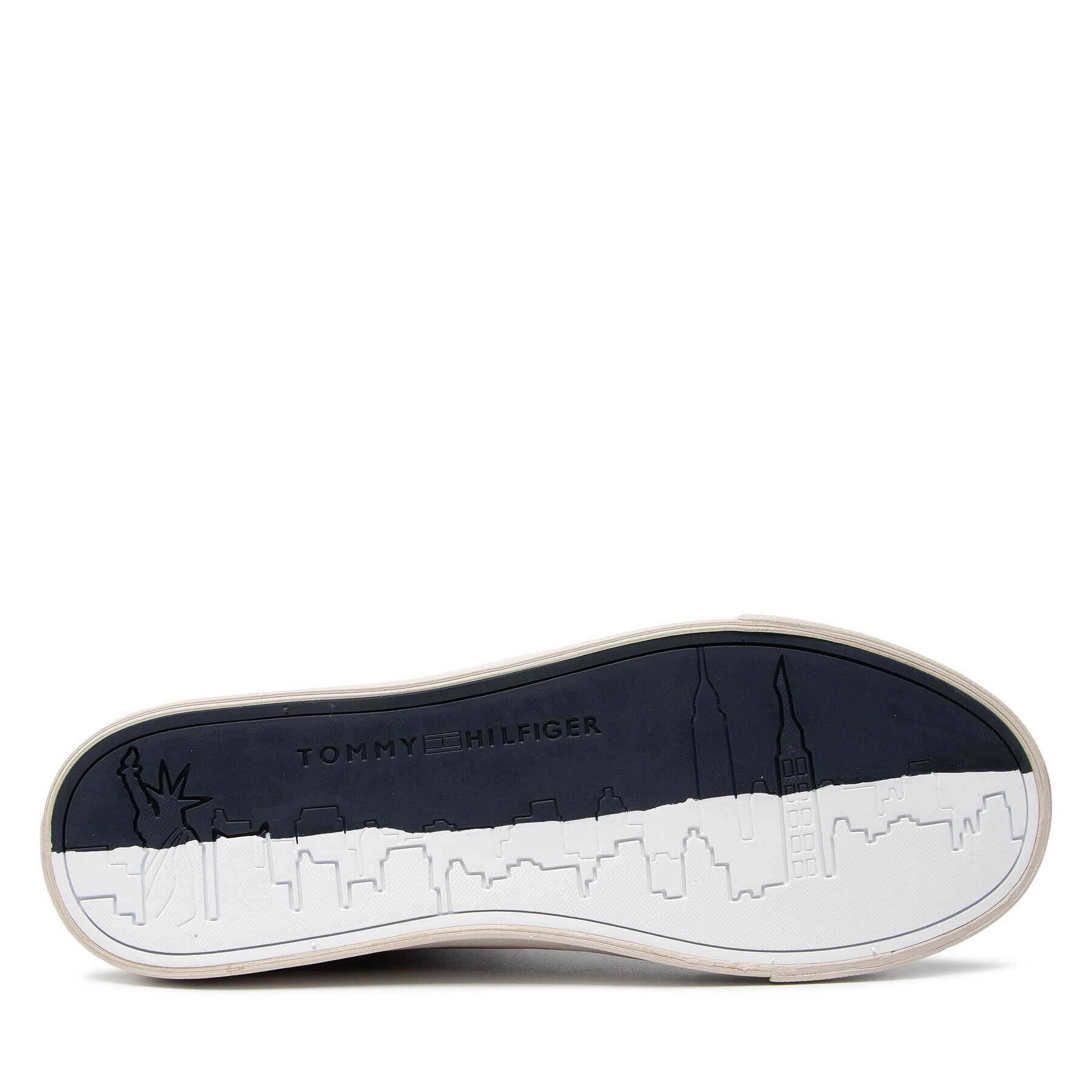 Tommy Hilfiger Сникърси High Premium Leather Felt Vulc FM0FM03269 Кафяв - Pepit.bg