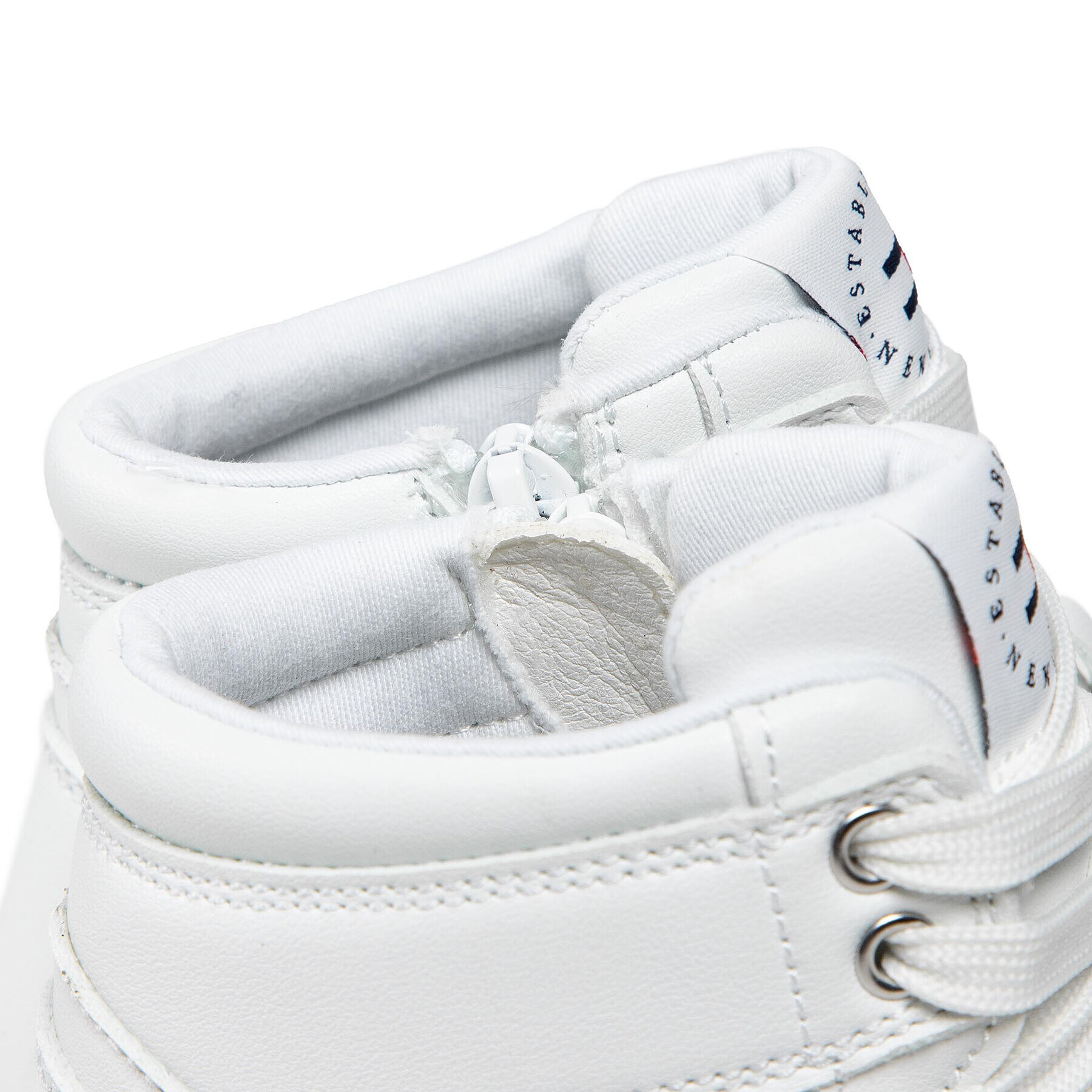 Tommy Hilfiger Сникърси High Top Lace-Up Sneaker T3A9-32345-1351 M Бял - Pepit.bg