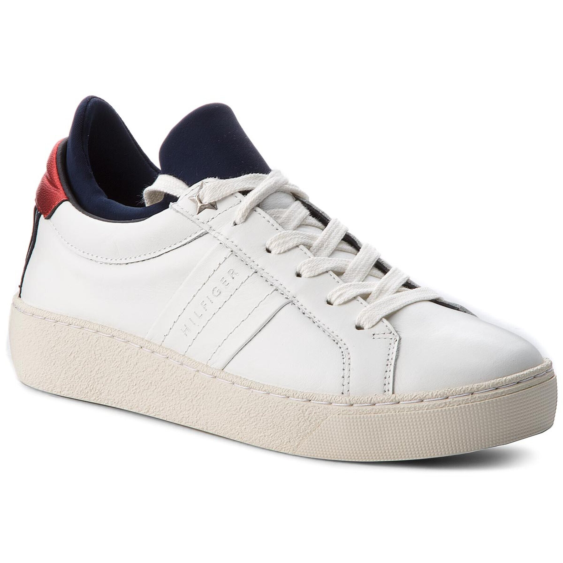 Tommy Hilfiger Сникърси Hybrid Iconic Sneake FW0FW03269 Бял - Pepit.bg