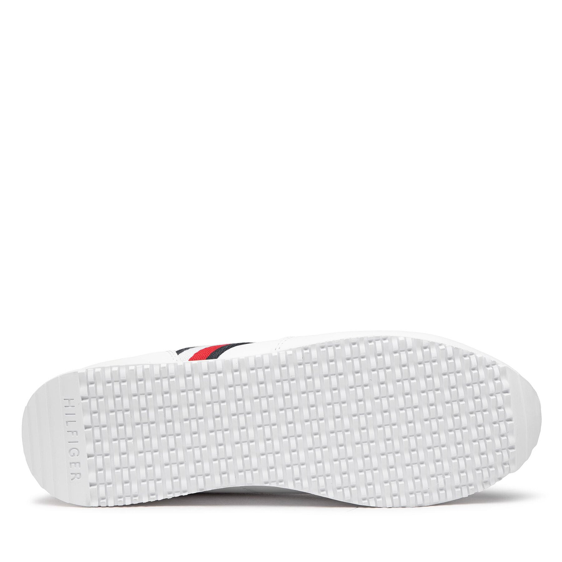 Tommy Hilfiger Сникърси Iconic Runner Leather FM0FM04281 Бял - Pepit.bg