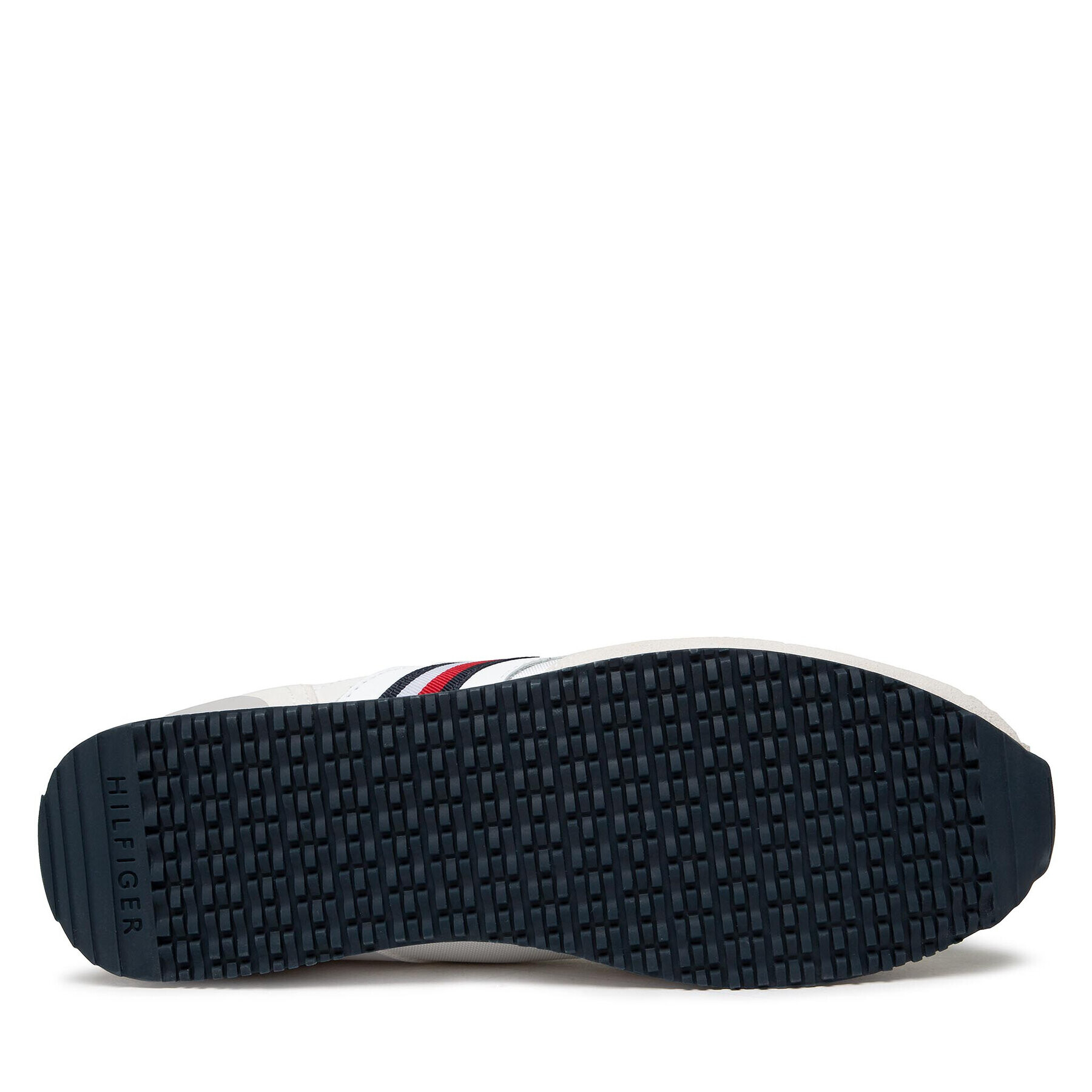 Tommy Hilfiger Сникърси Iconic Sock Runner Mix FM0FM04137 Бял - Pepit.bg