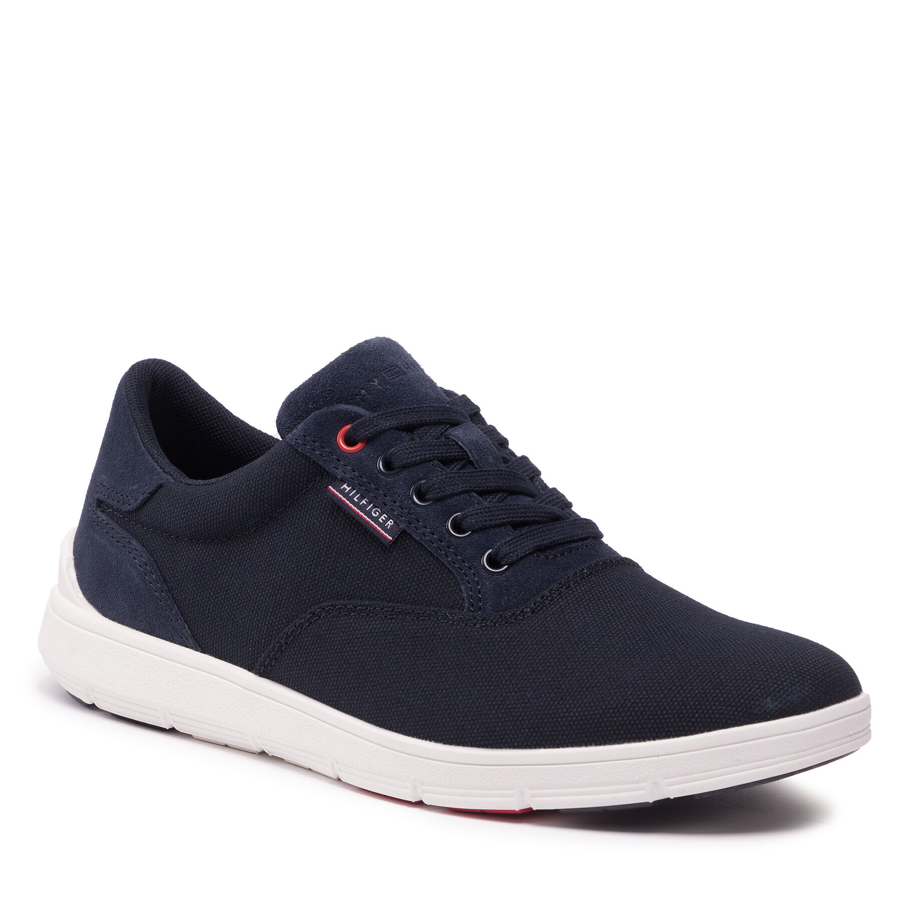 Tommy Hilfiger Сникърси Lightweight Mix Hybrid Shoe FM0FM03954 Тъмносин - Pepit.bg