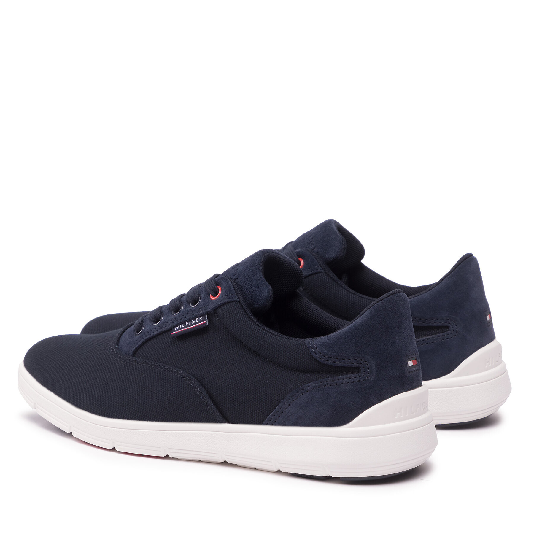 Tommy Hilfiger Сникърси Lightweight Mix Hybrid Shoe FM0FM03954 Тъмносин - Pepit.bg