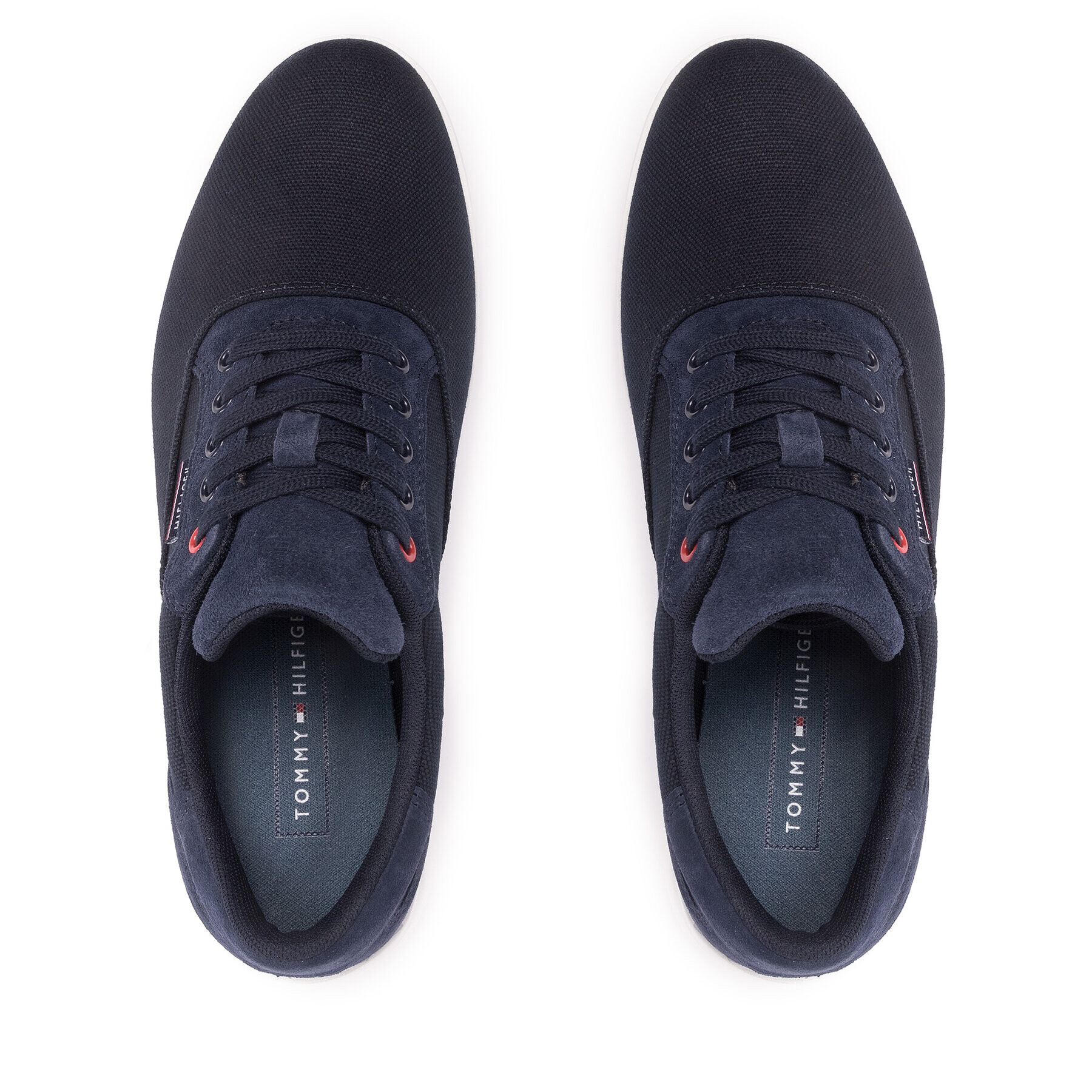 Tommy Hilfiger Сникърси Lightweight Mix Hybrid Shoe FM0FM03954 Тъмносин - Pepit.bg