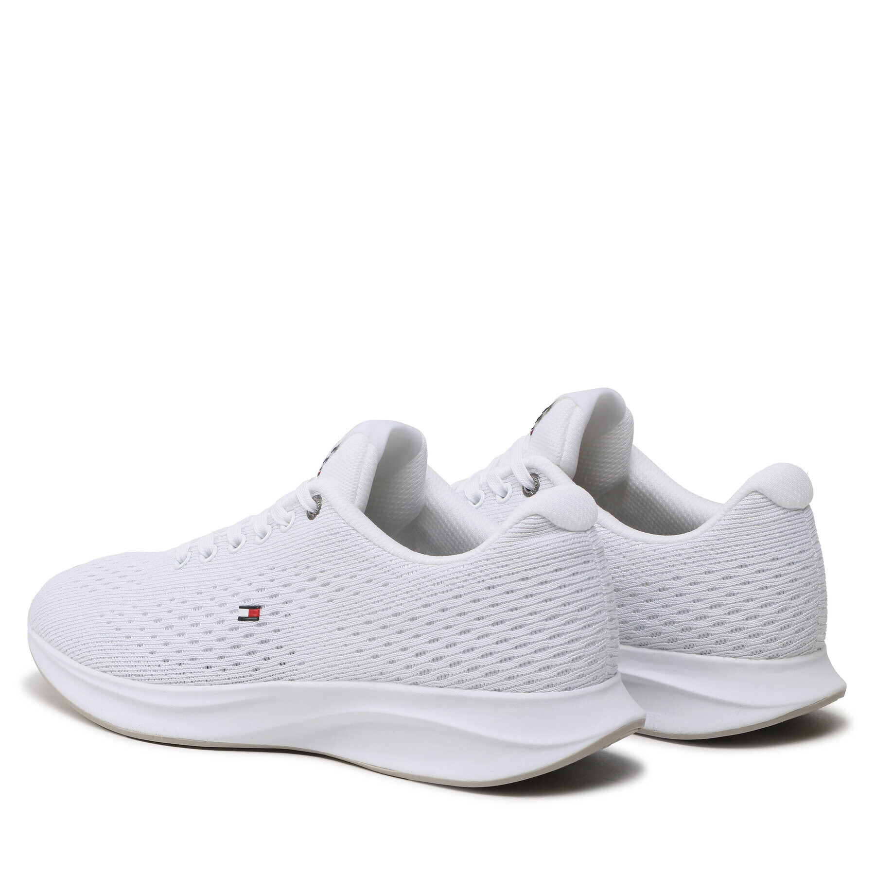 Tommy Hilfiger Сникърси Lightweight Runner Knit FM0FM04700 Бял - Pepit.bg