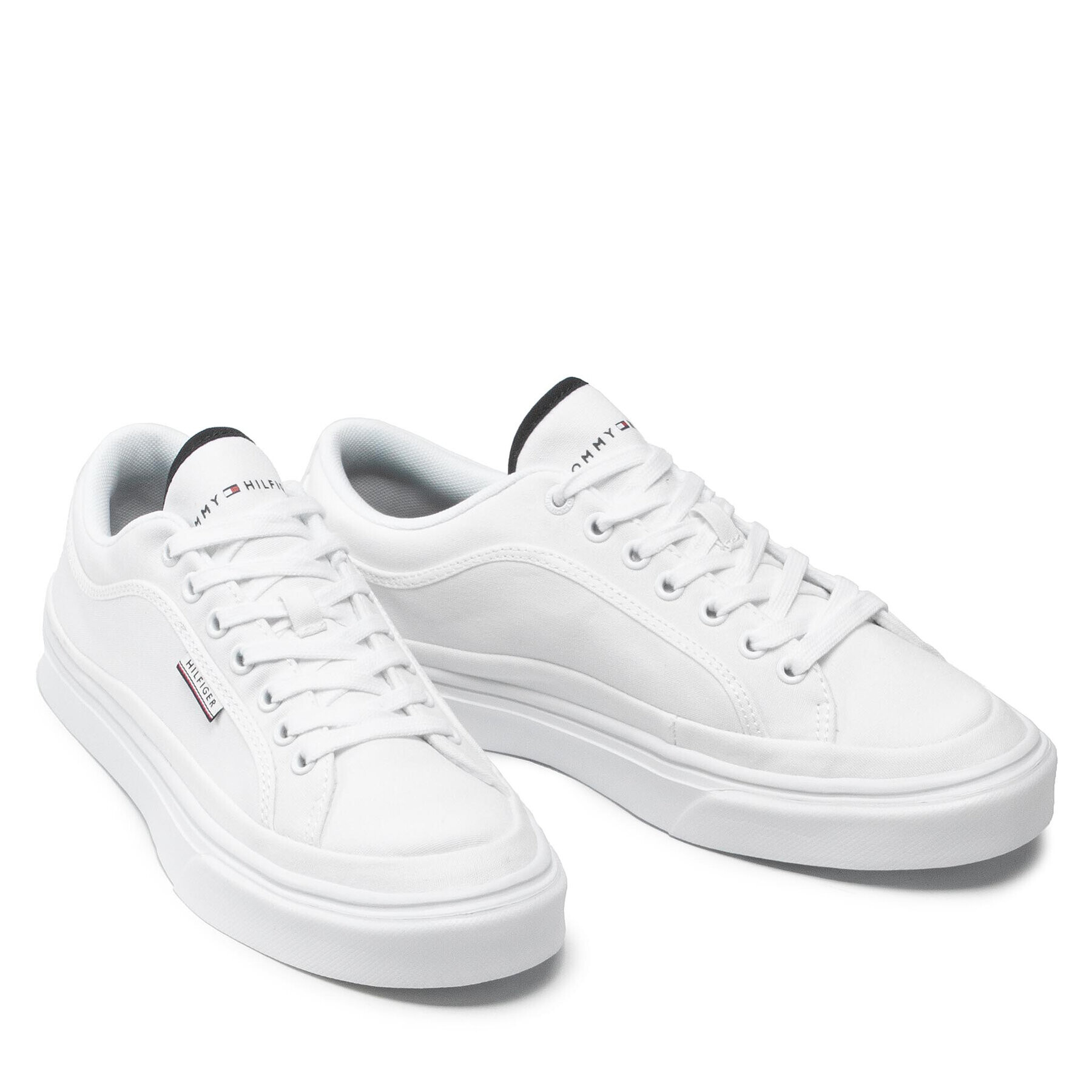 Tommy Hilfiger Сникърси Lightweight Sport Long Lace FM0FM04010 Бял - Pepit.bg