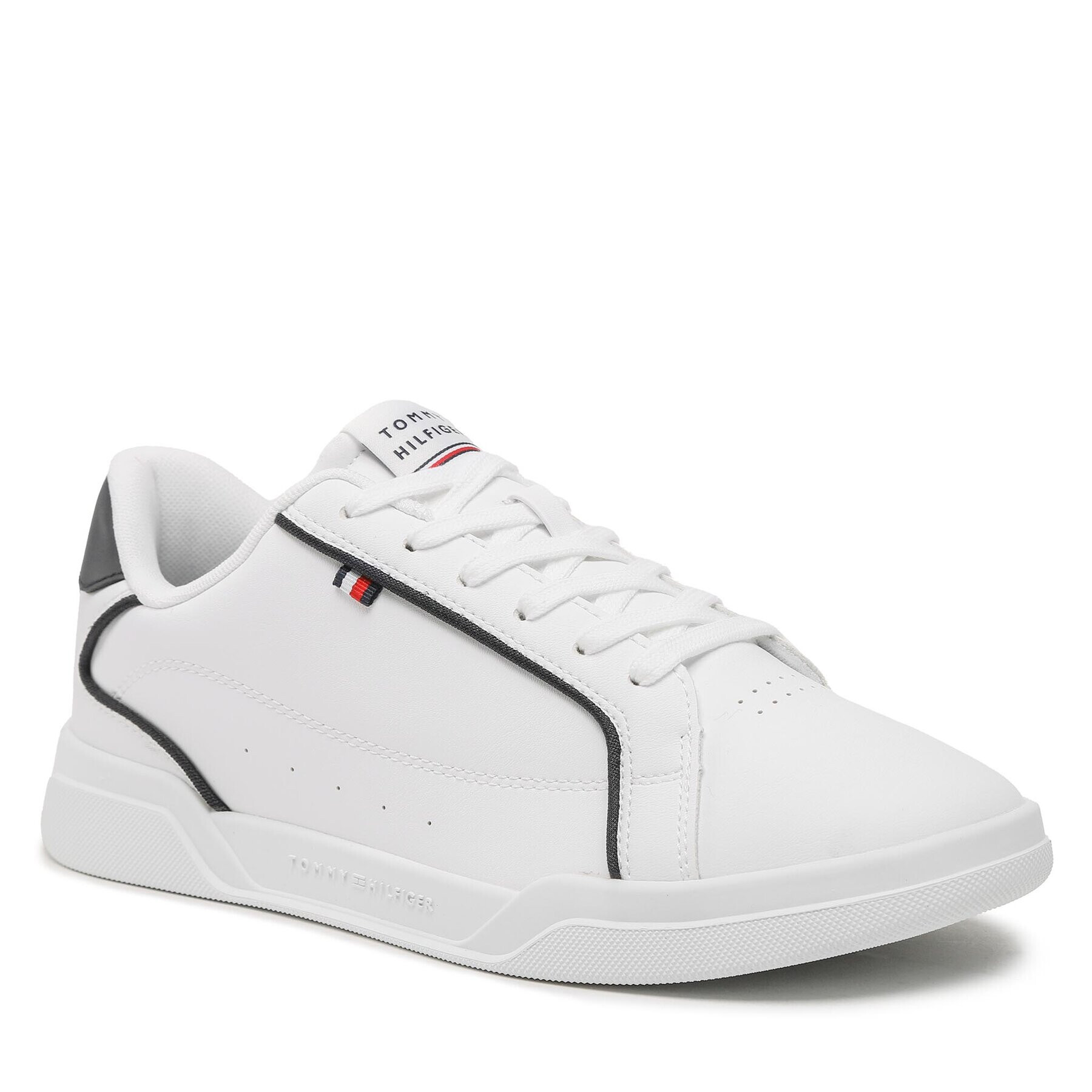Tommy Hilfiger Сникърси Lo Cup Leather FM0FM04429 Бял - Pepit.bg