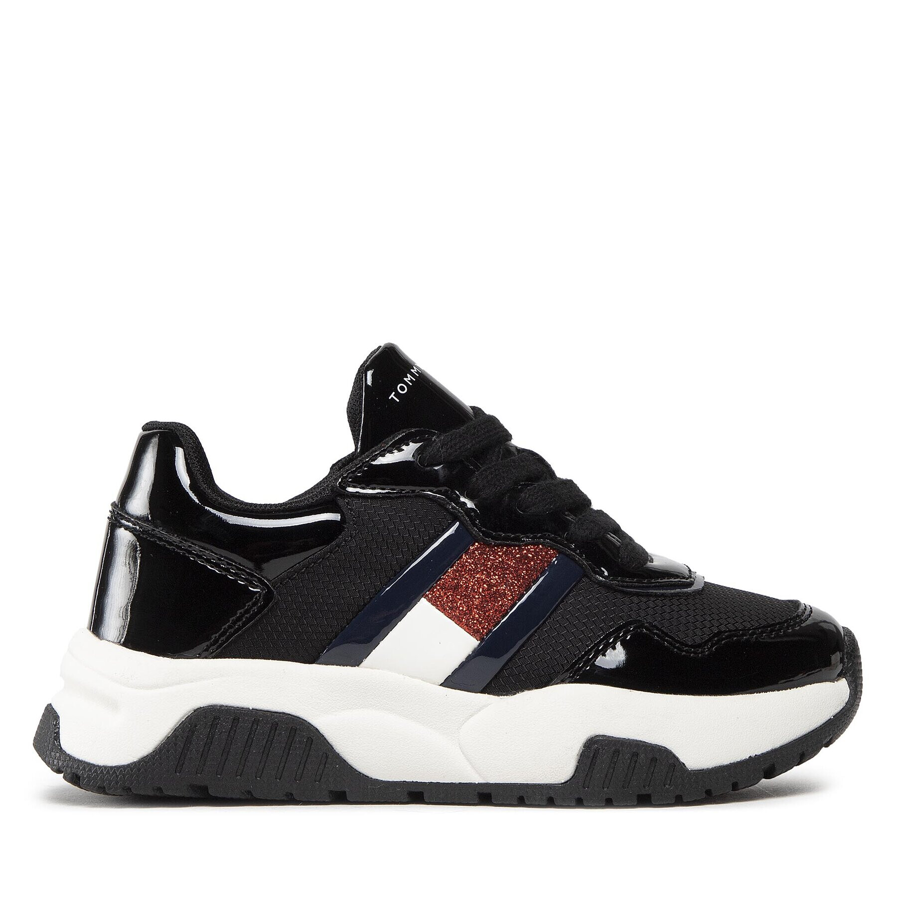 Tommy Hilfiger Сникърси Low Cut Lace-Up Sneaker T3A9-32356-1445 M Черен - Pepit.bg