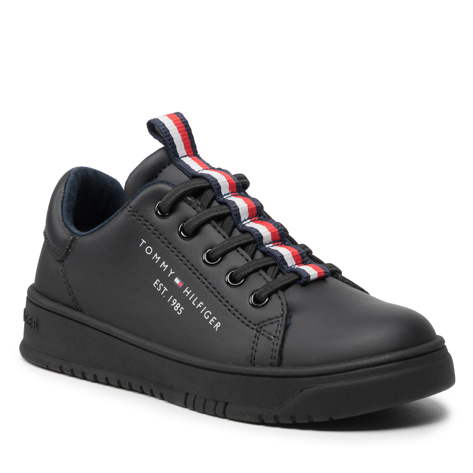 Tommy Hilfiger Сникърси Low Cut Lace-Up Sneaker T3B4-32225-1355 M Черен - Pepit.bg