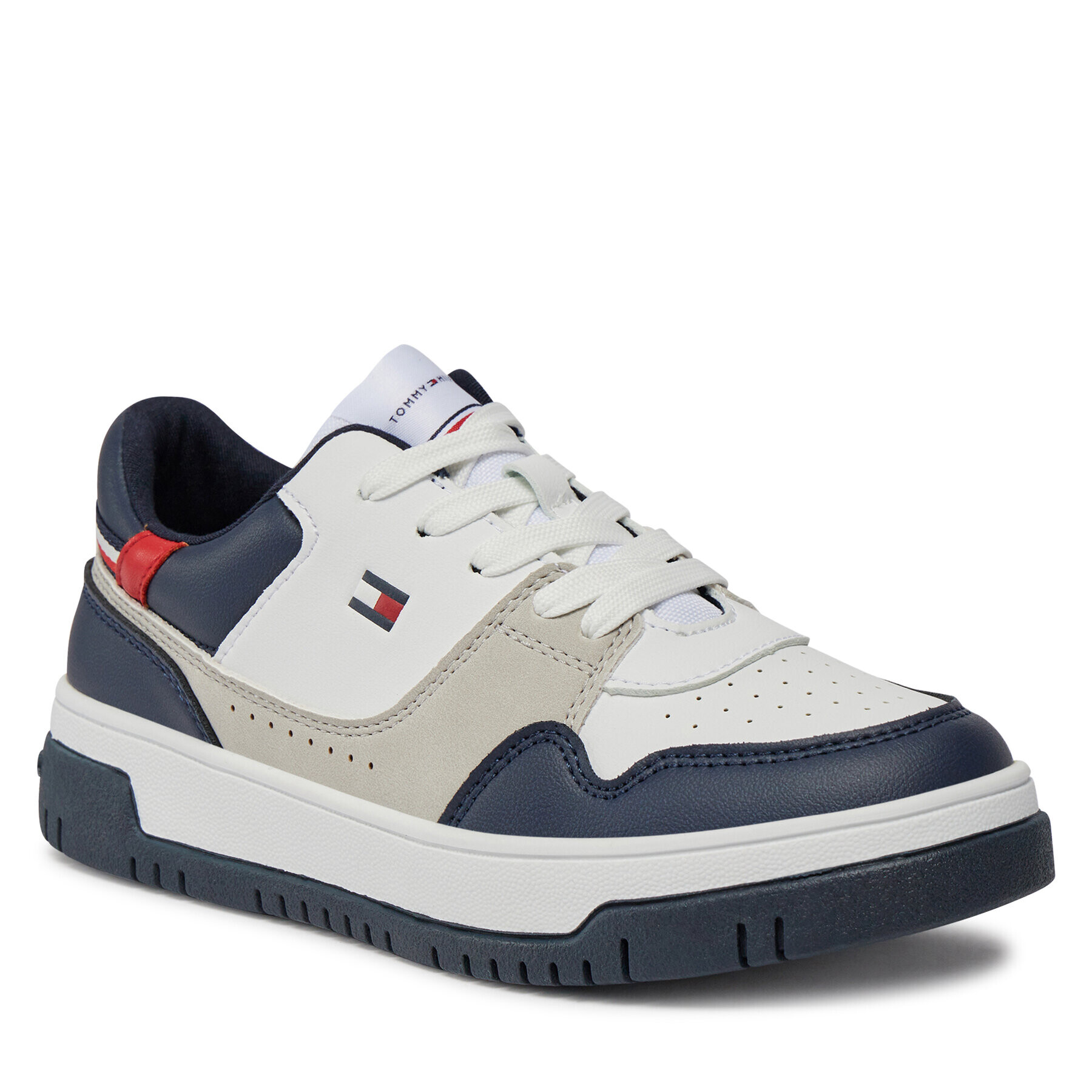 Tommy Hilfiger Сникърси Low Cut Lace-Up Sneaker T3X9-33368-1355 S Цветен - Pepit.bg