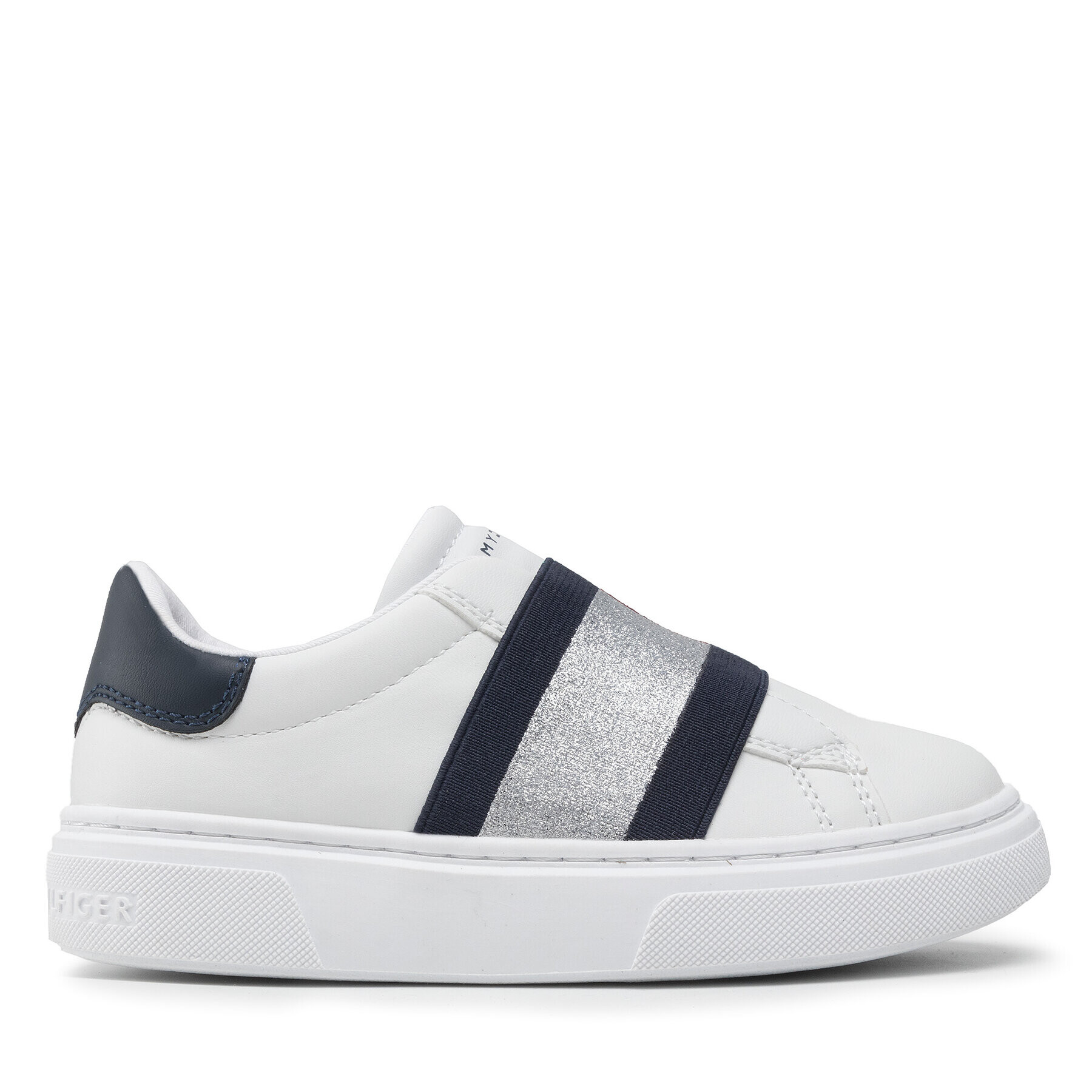 Tommy Hilfiger Сникърси Low Cut Sneaker T3A4-32154-1383 M Бял - Pepit.bg