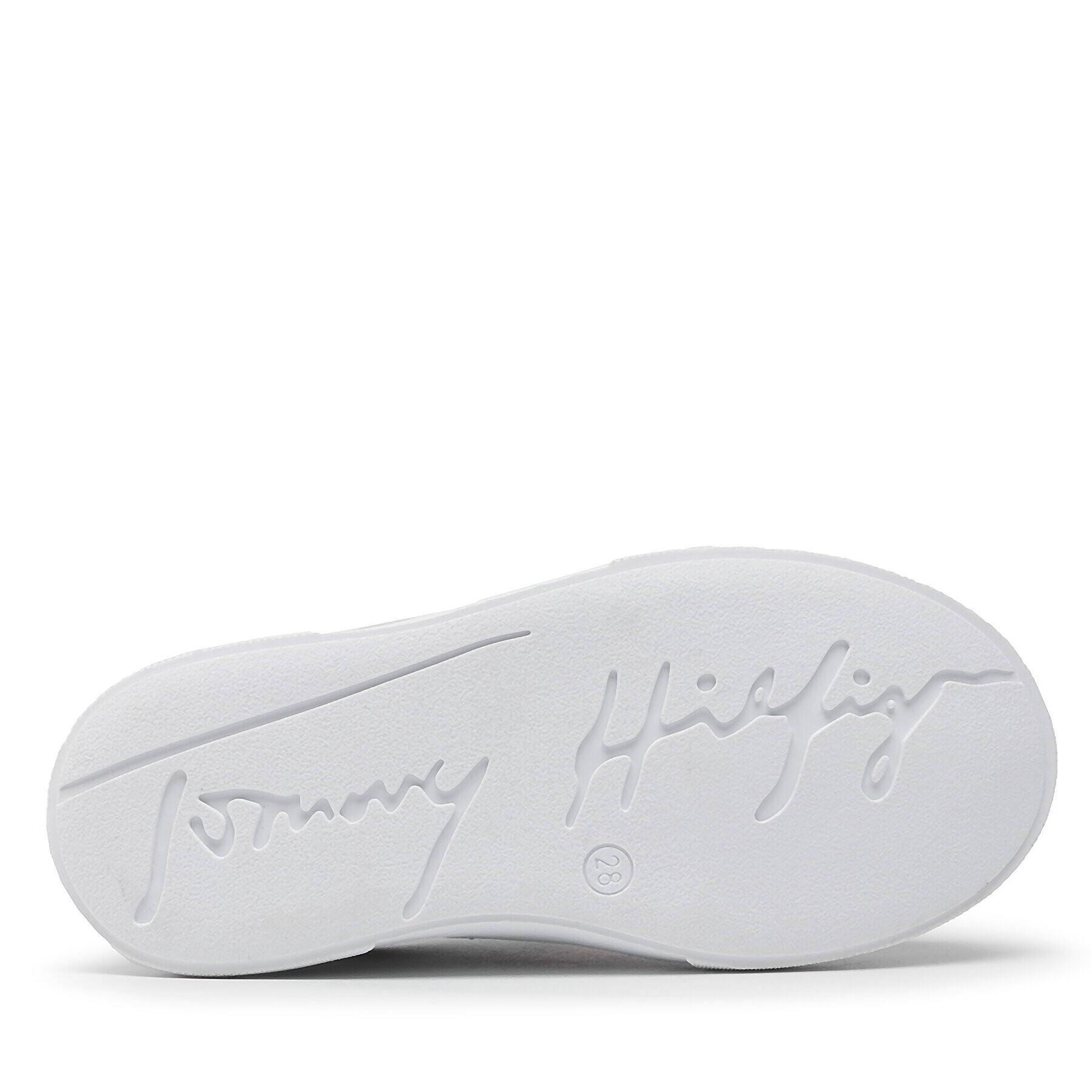 Tommy Hilfiger Сникърси Low Cut Sneaker T3A4-32154-1383 M Бял - Pepit.bg