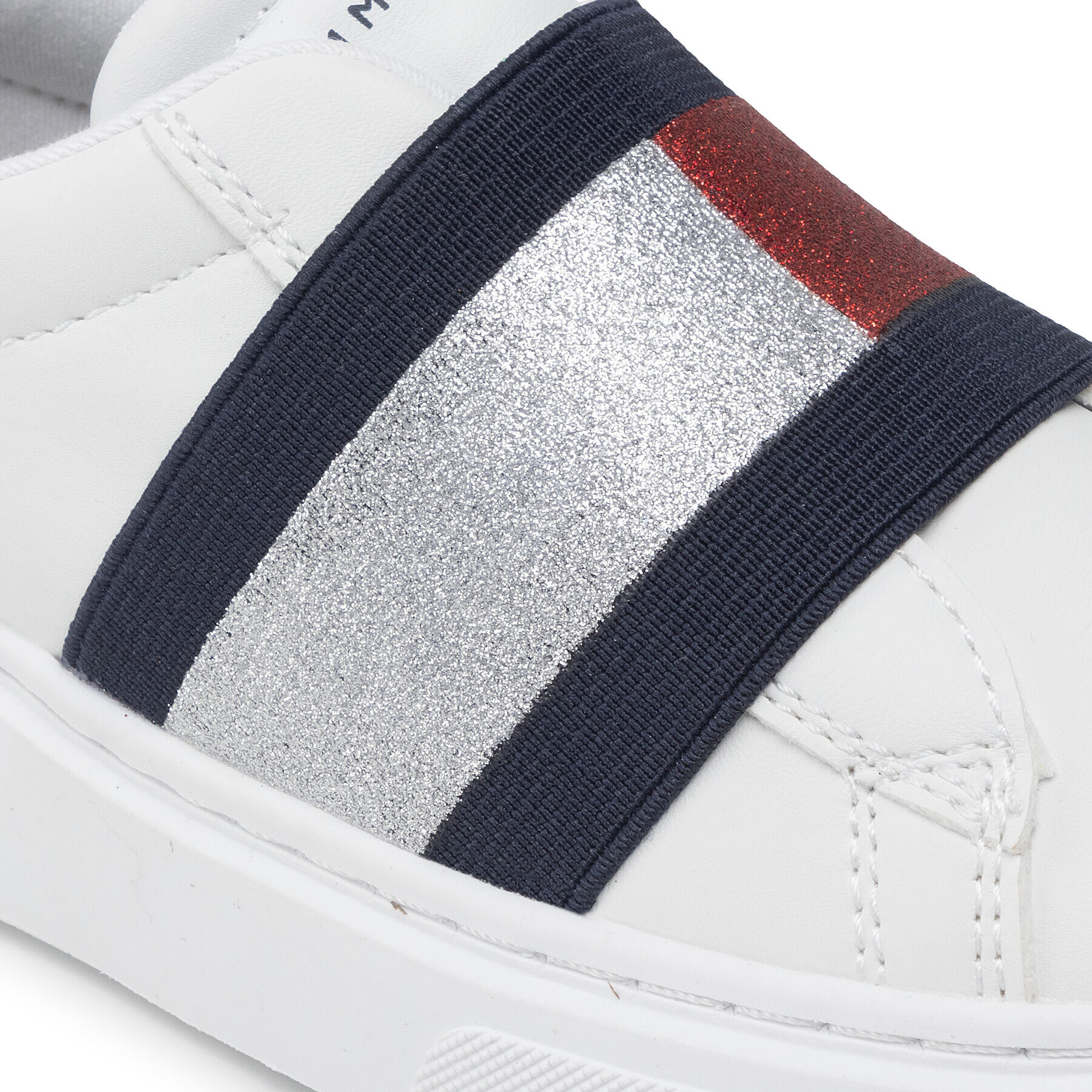Tommy Hilfiger Сникърси Low Cut Sneaker T3A4-32154-1383 M Бял - Pepit.bg