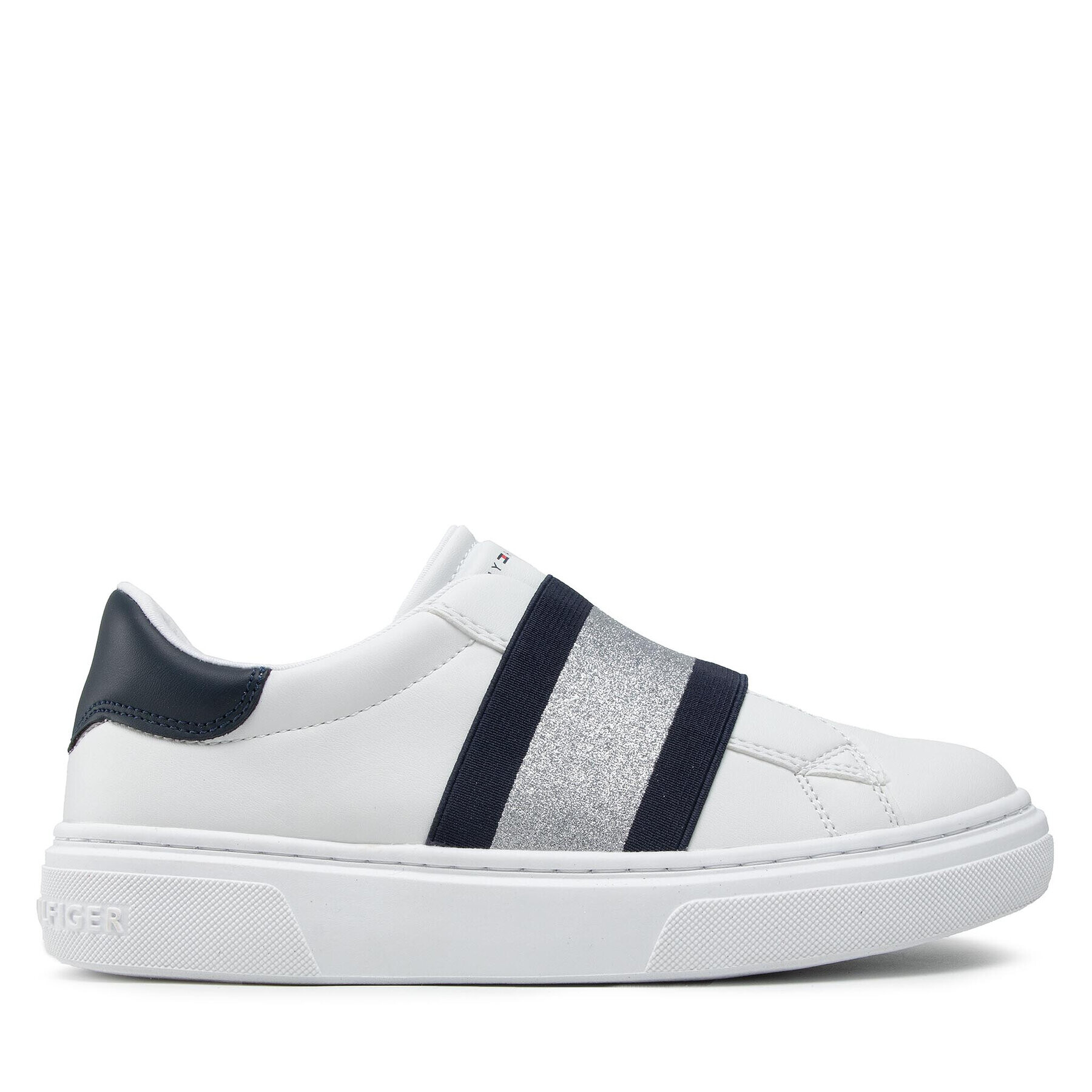 Tommy Hilfiger Сникърси Low Cut Sneaker T3A4-32154-1383 S Бял - Pepit.bg