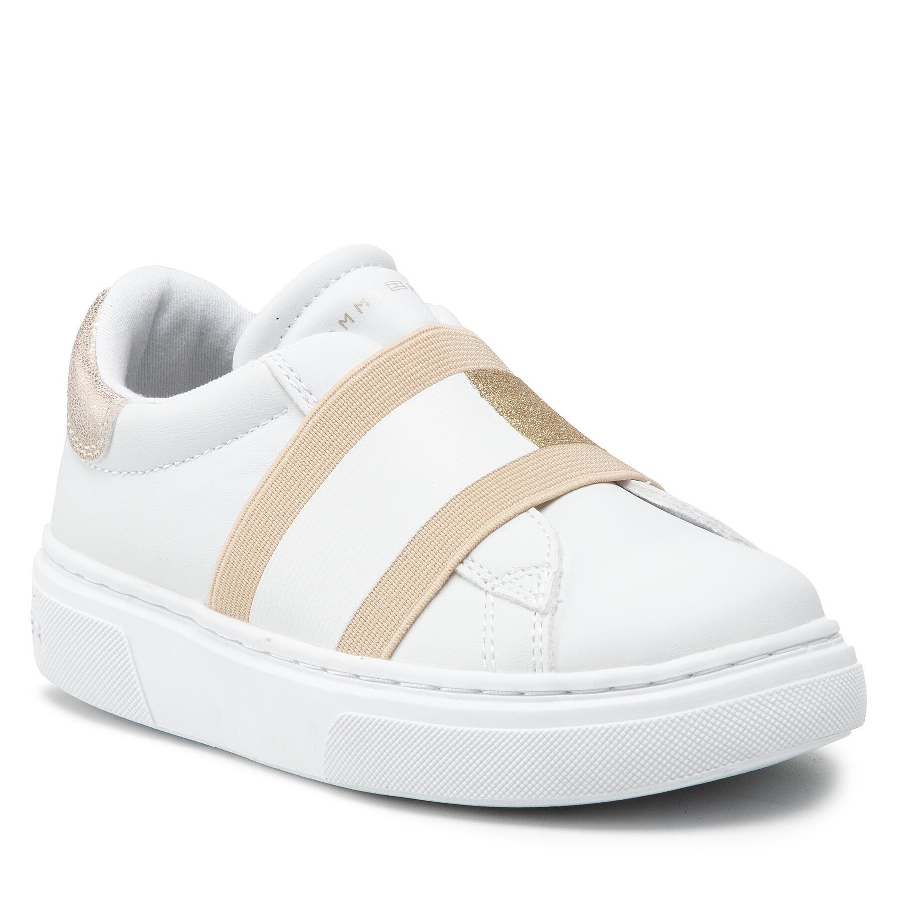 Tommy Hilfiger Сникърси Low Cut Sneaker T3A4-32155-1383 M Бял - Pepit.bg