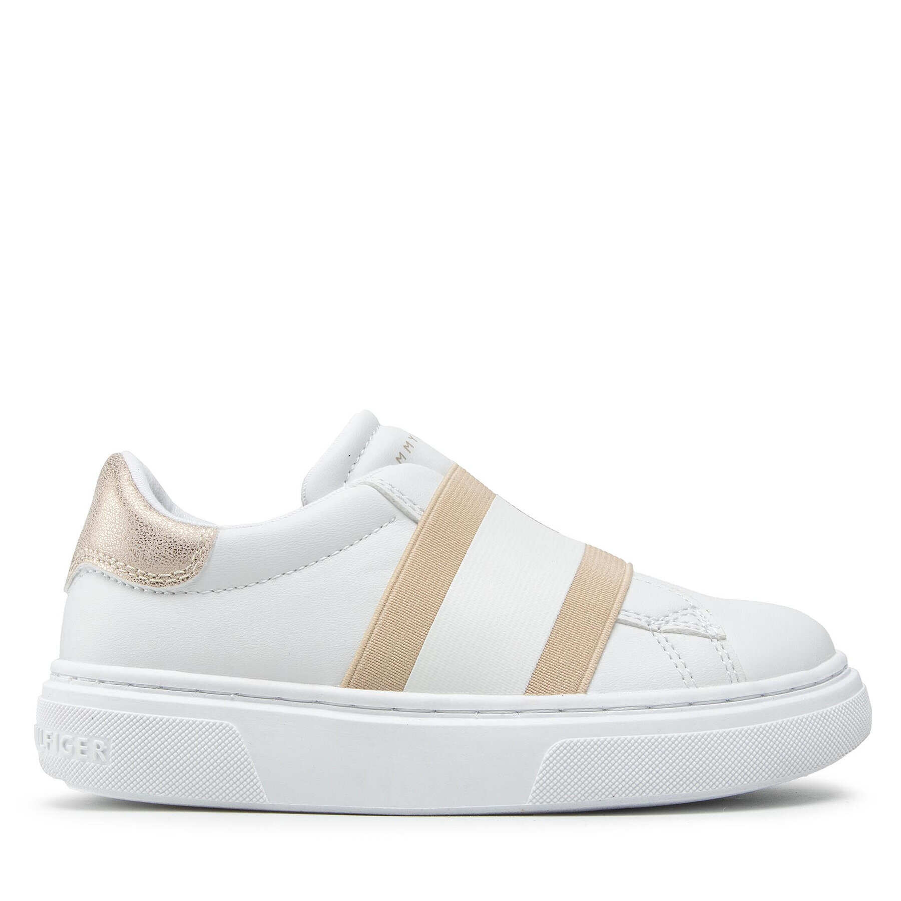 Tommy Hilfiger Сникърси Low Cut Sneaker T3A4-32155-1383 M Бял - Pepit.bg