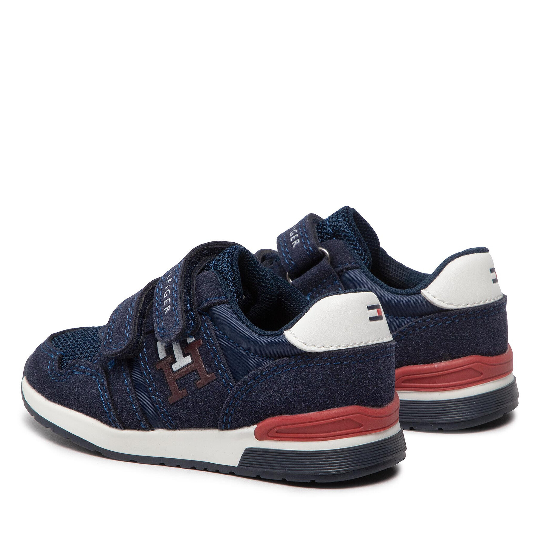 Tommy Hilfiger Сникърси Low Cut Velcro Sneaker T1B9-32490-1450 M Тъмносин - Pepit.bg