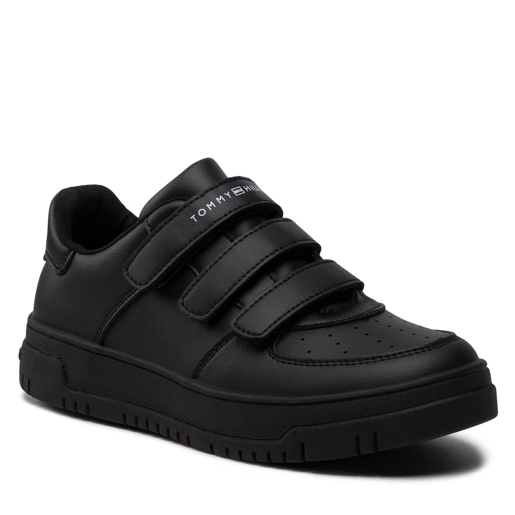 Tommy Hilfiger Сникърси Low Cut Velcro Sneaker T3B9-32481-1355 S Черен - Pepit.bg